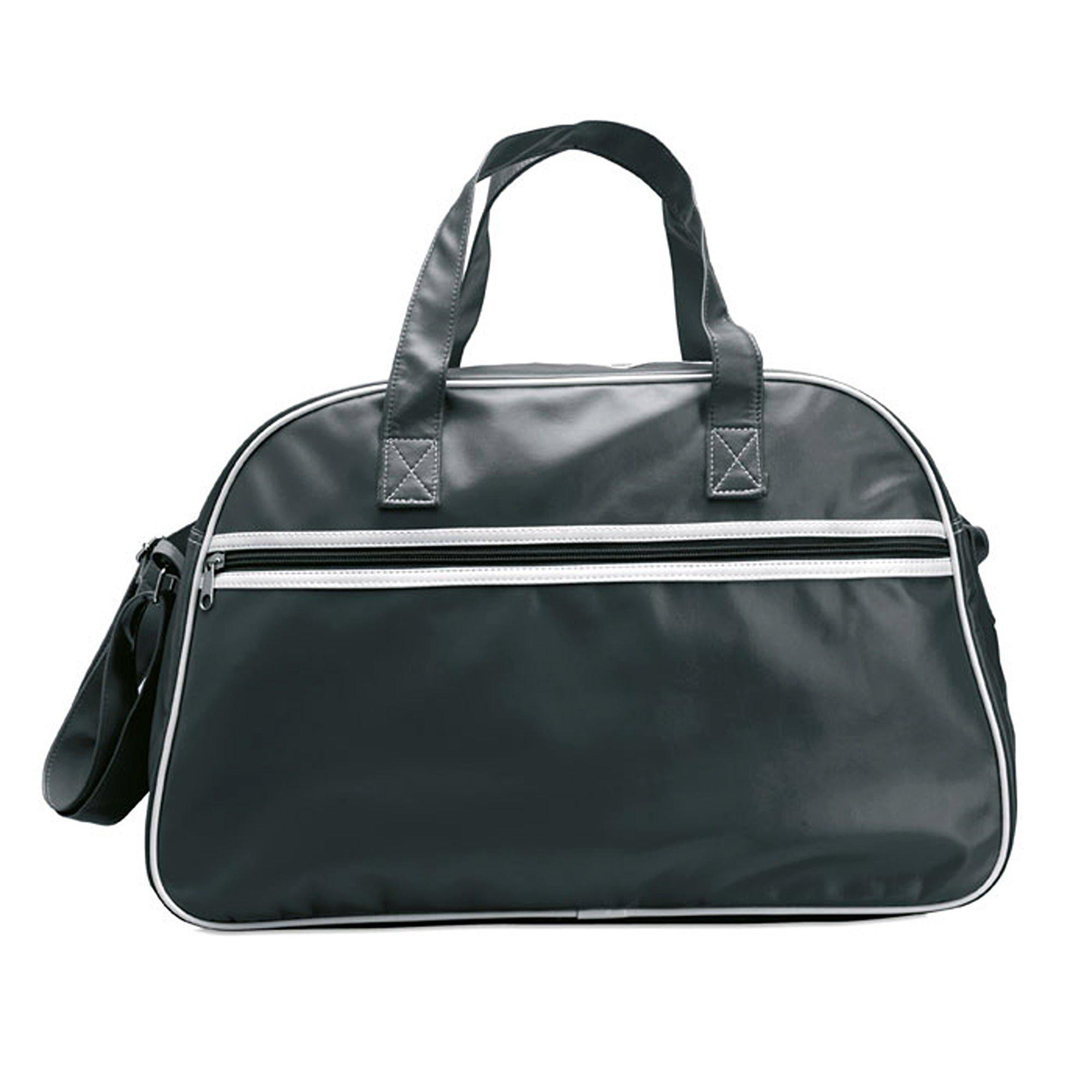 Black - Treat Republic - Vintage Bowling Sports Bag