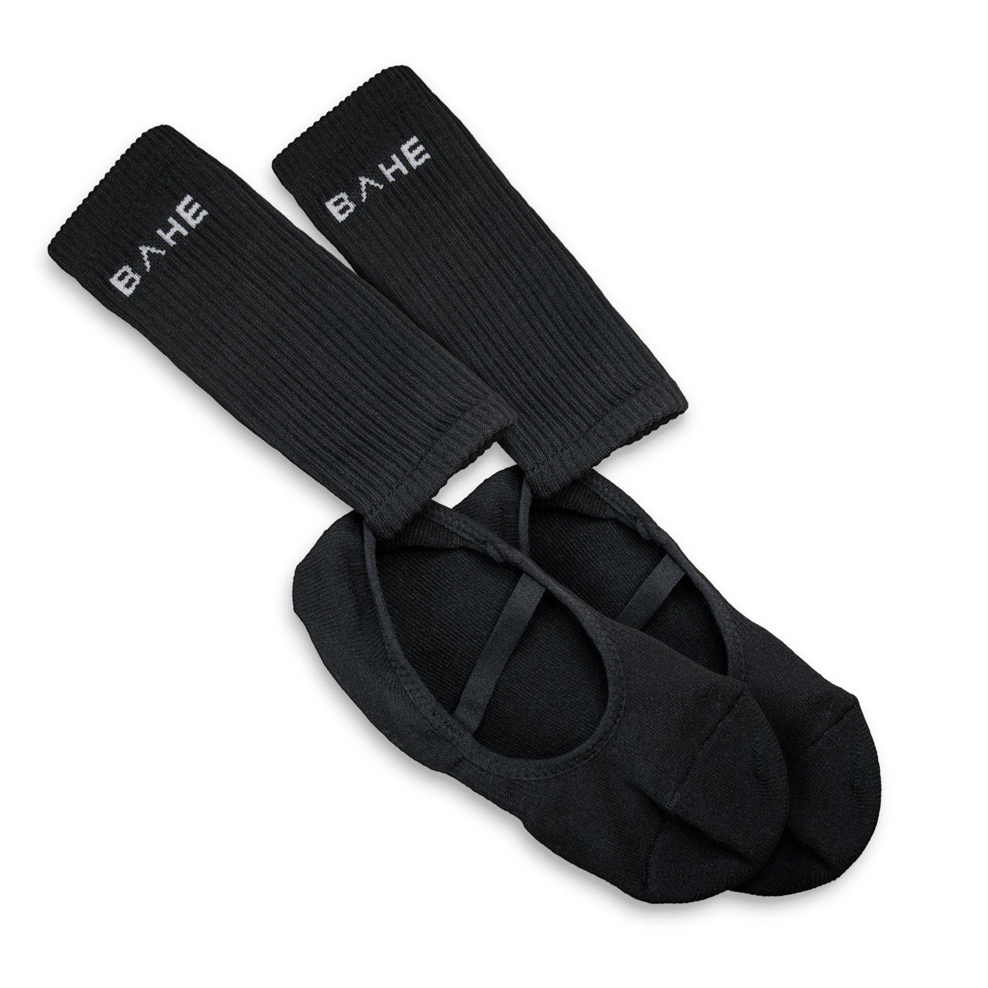 Anthracite - Bahe - Studio Grippy Barre Socks - 1
