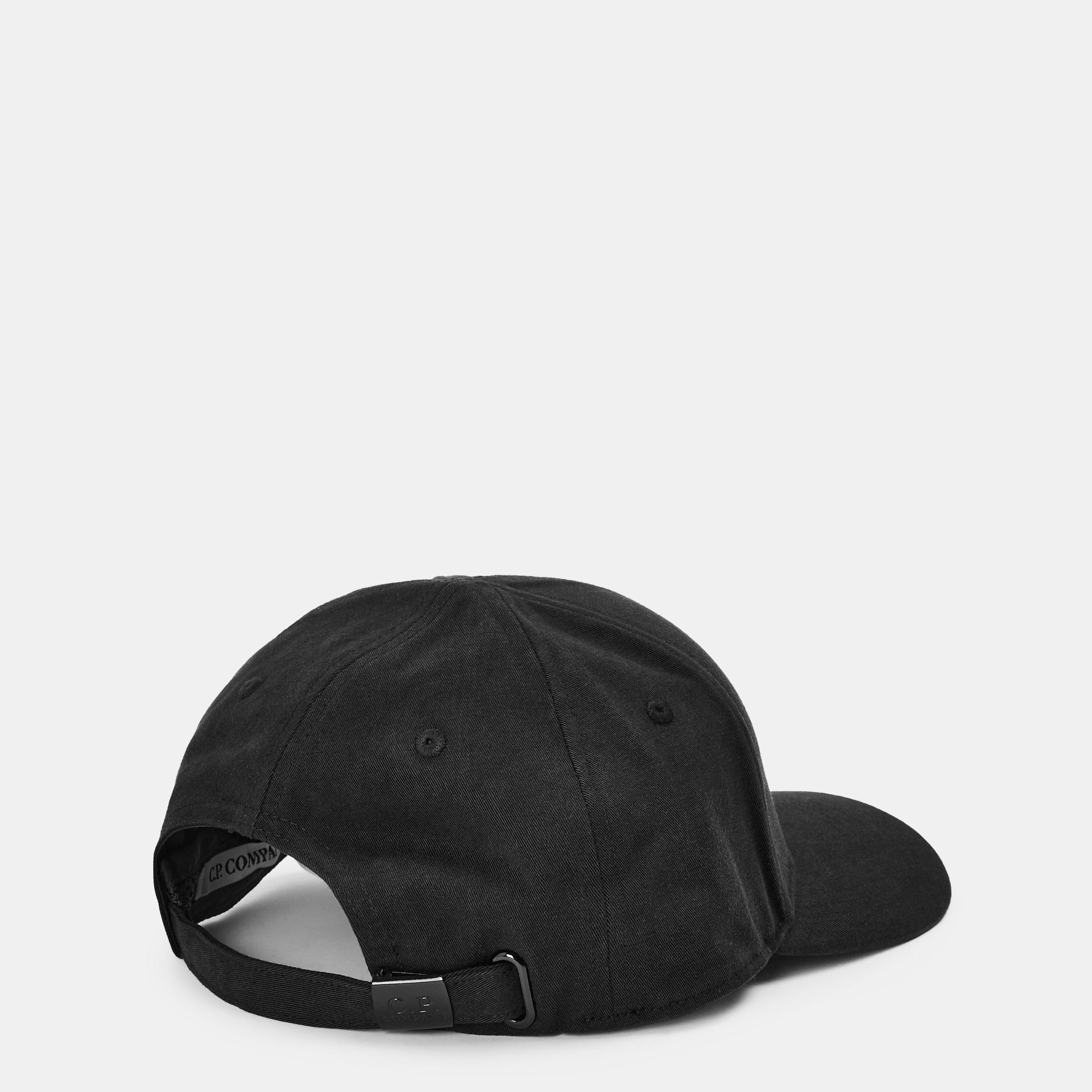 Black 999 - CP Company - Men's Logo Baseball Cap - 2