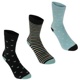 Kangol Formal Socks 3 Pack Ladies