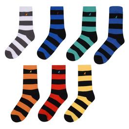 Kangol Formal Sock 7 pack Junior Boys