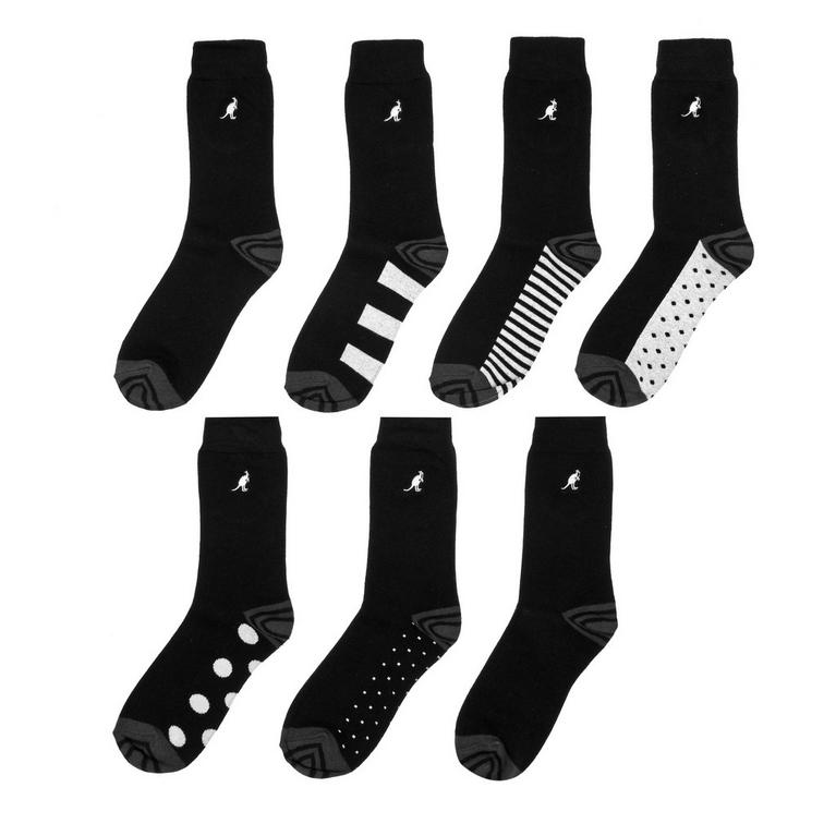 Motif noir - Kangol - Formal Socks 7 Pack Ladies - 1