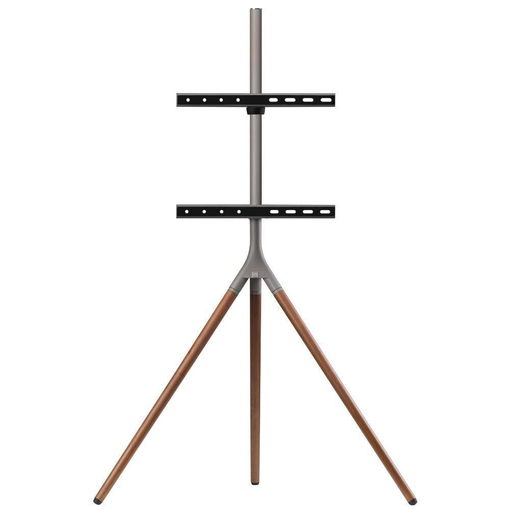 Multi - One For All - One For All Tripod TV Stand - Dark Wood - 1