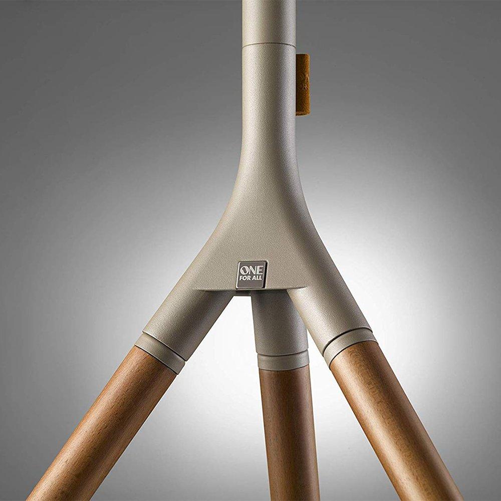 Multi - One For All - One For All Tripod TV Stand - Dark Wood - 2