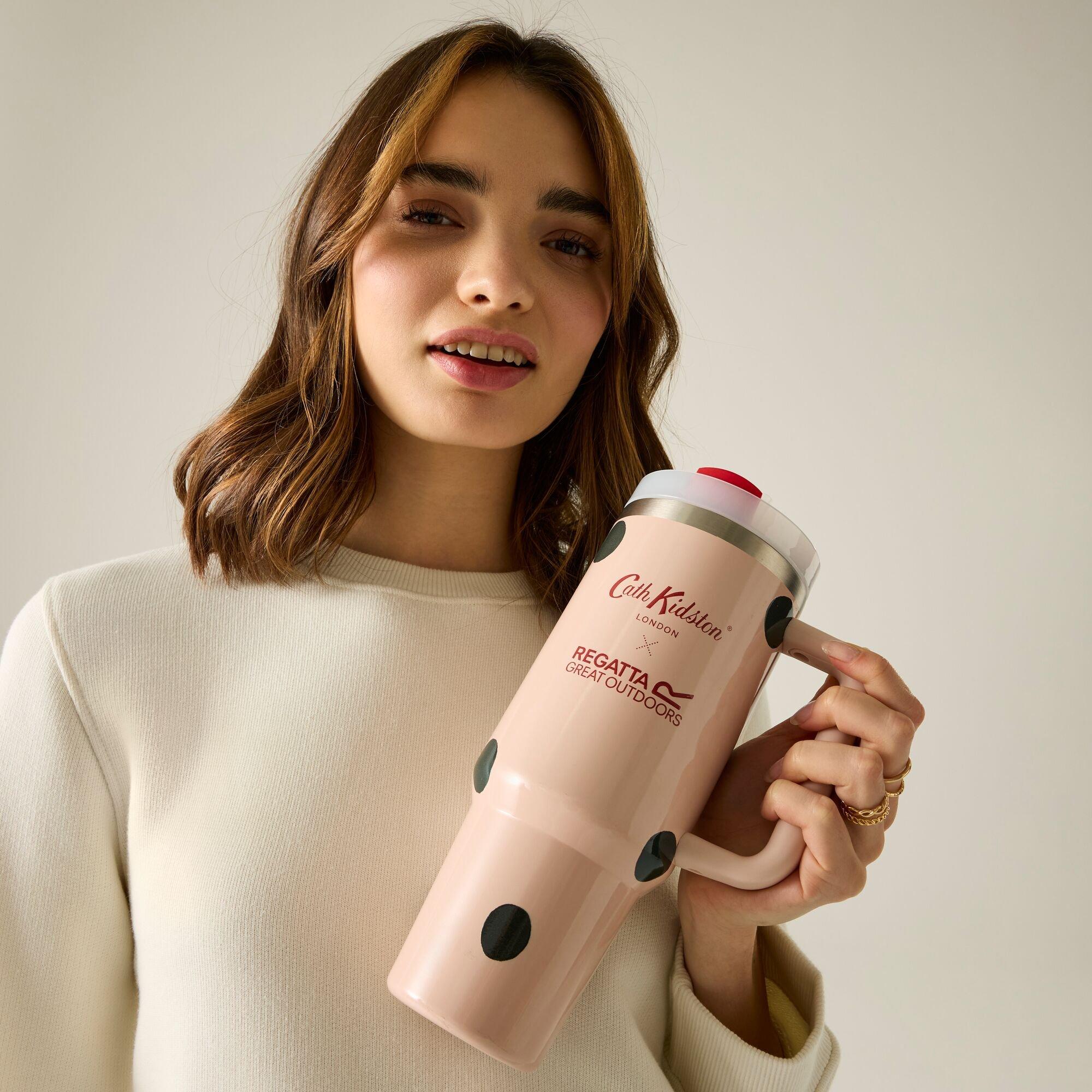Cream Spot Prin - Regatta - Cath Kidston 1.2L Thermal Mug - 3