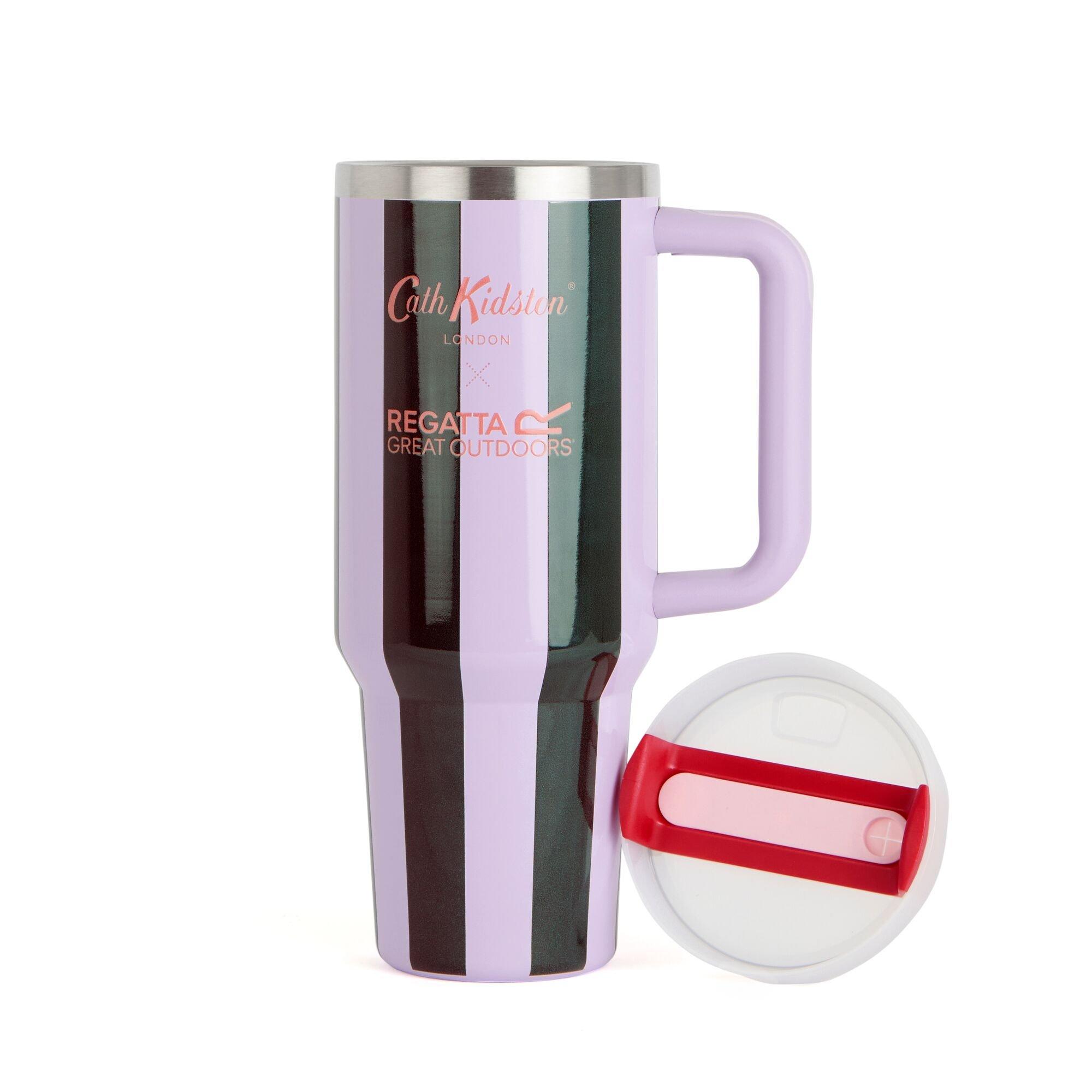 Lilac & Green C - Regatta - Cath Kidston 1.2L Thermal Mug - 3