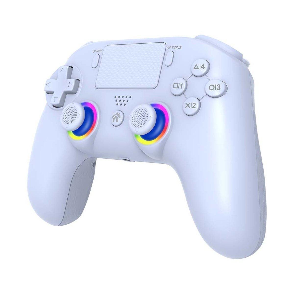 White - Subsonic - Subsonic Wireless LED Controller for PS5 and PC - 3