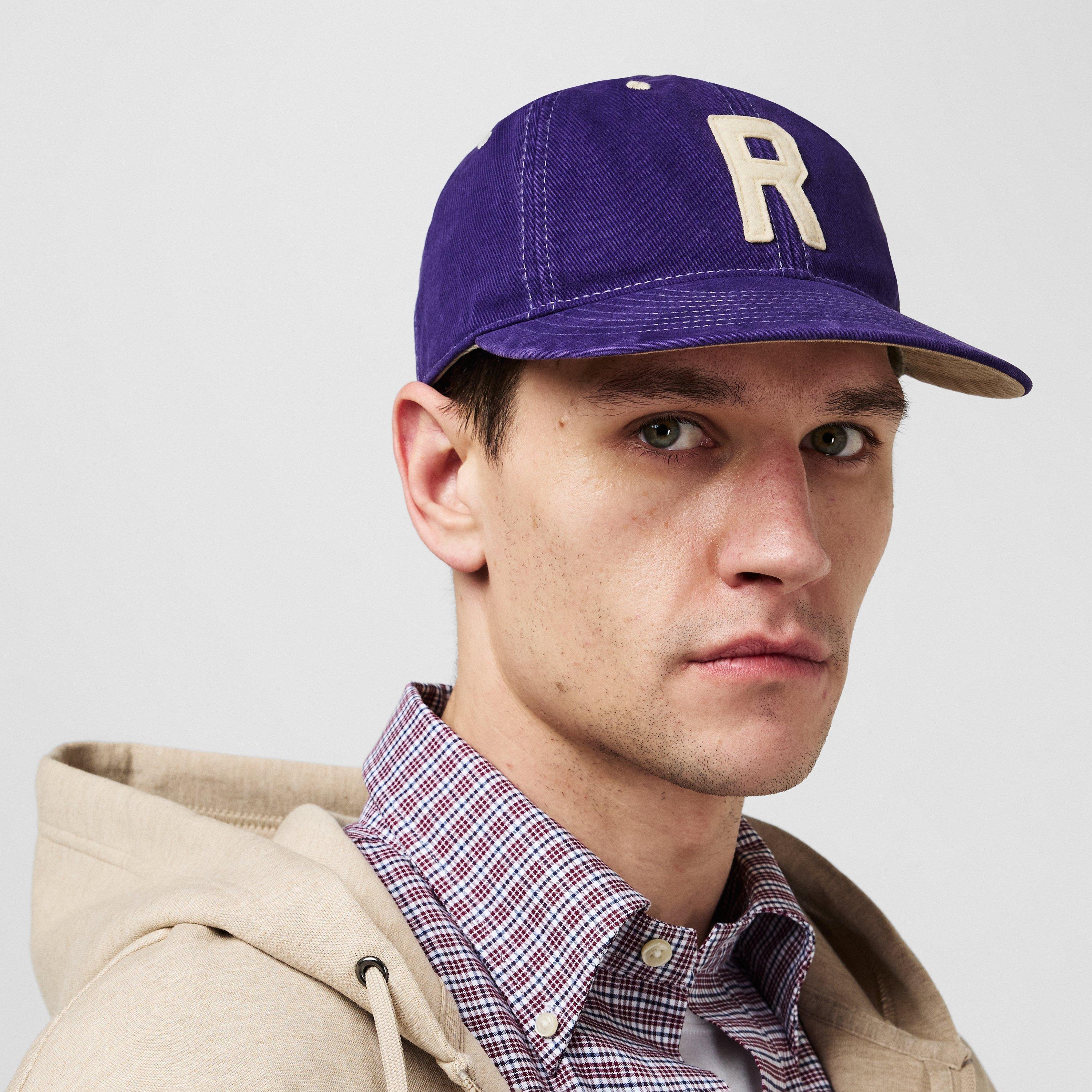 Baseball Hat Purple Polo Hat Polo Ralph Lauren Washed Twill Ball