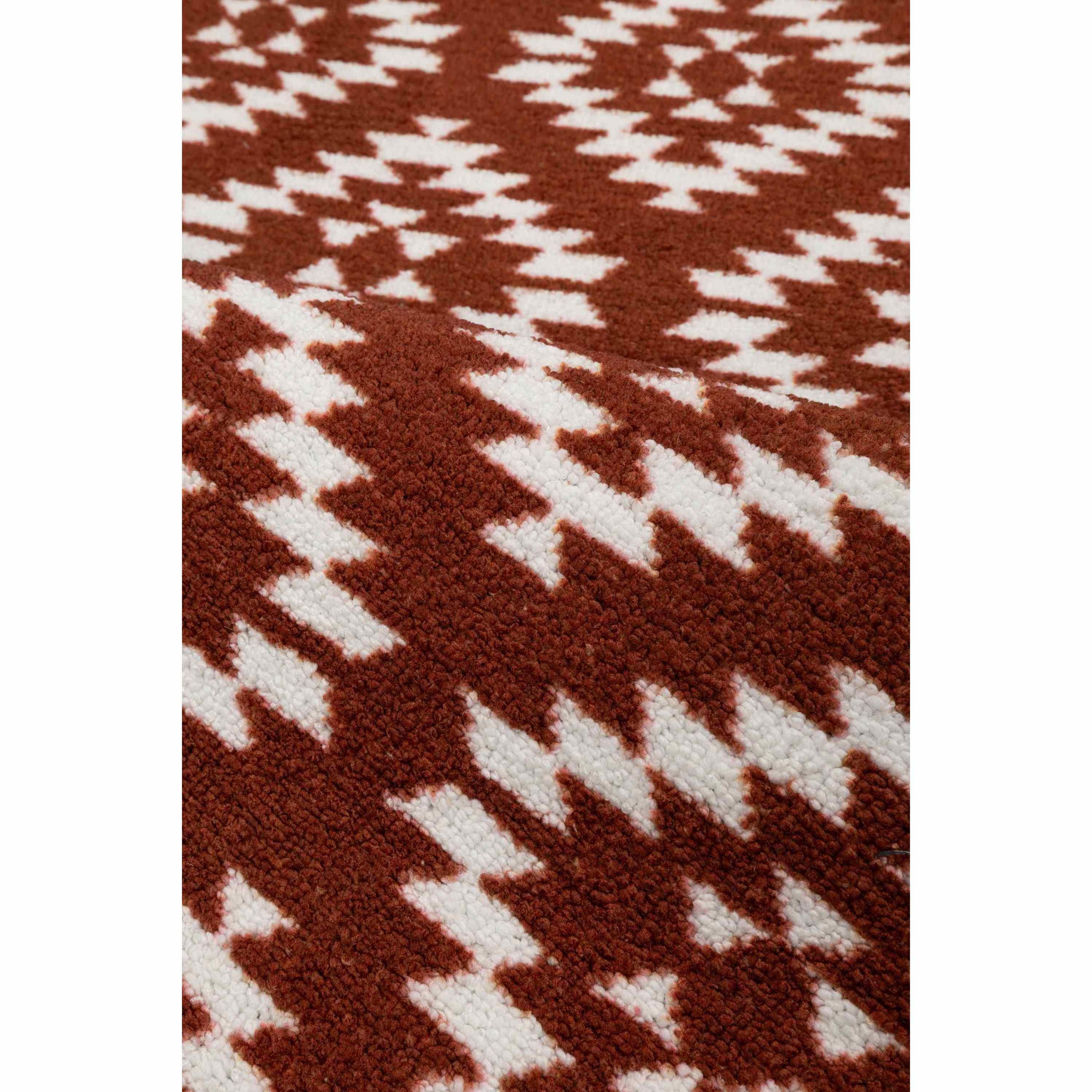 Terracotta - Homemaker - Deco Mat Aztec Terracotta Runner & Mat - 3