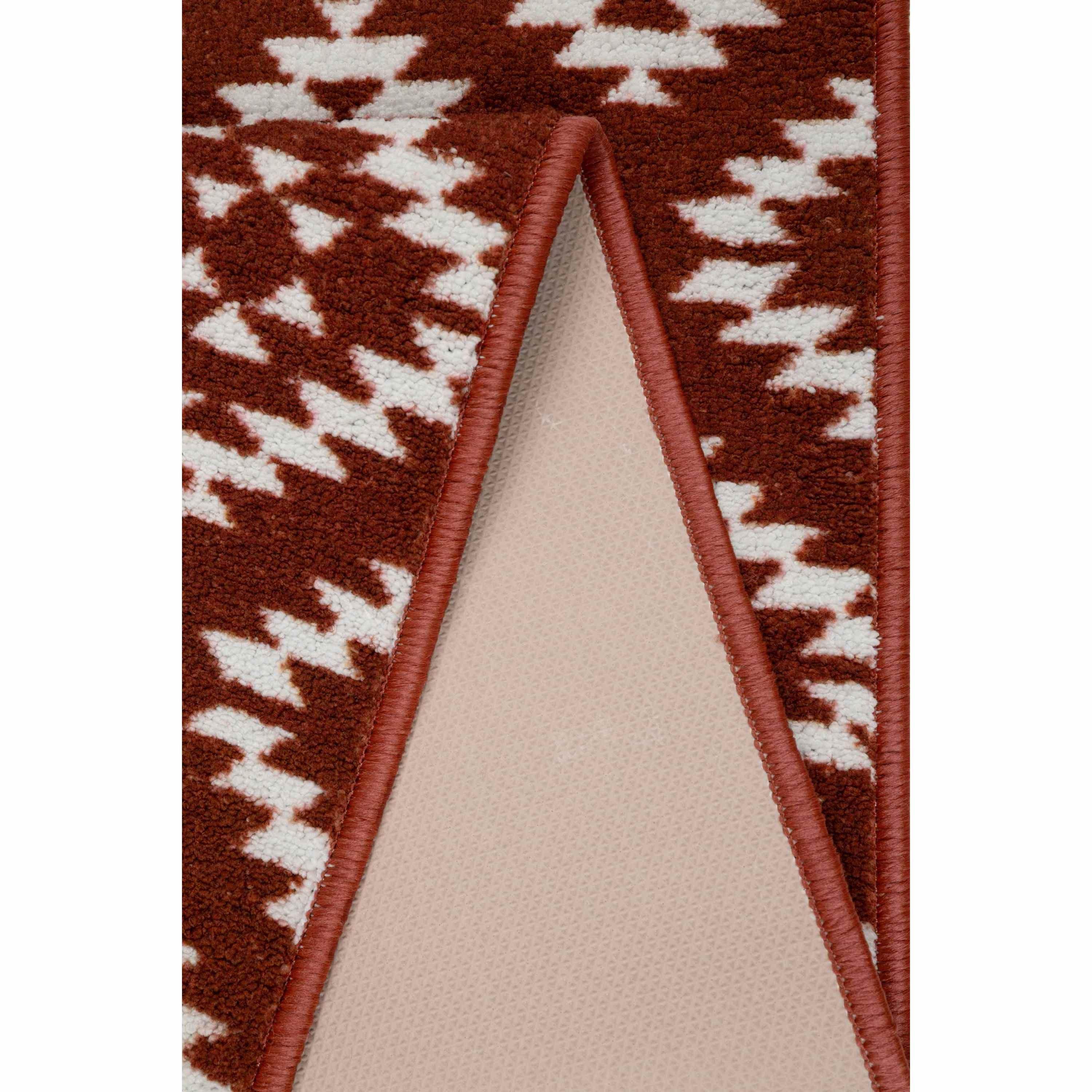 Terracotta - Homemaker - Deco Mat Aztec Terracotta Runner & Mat - 4