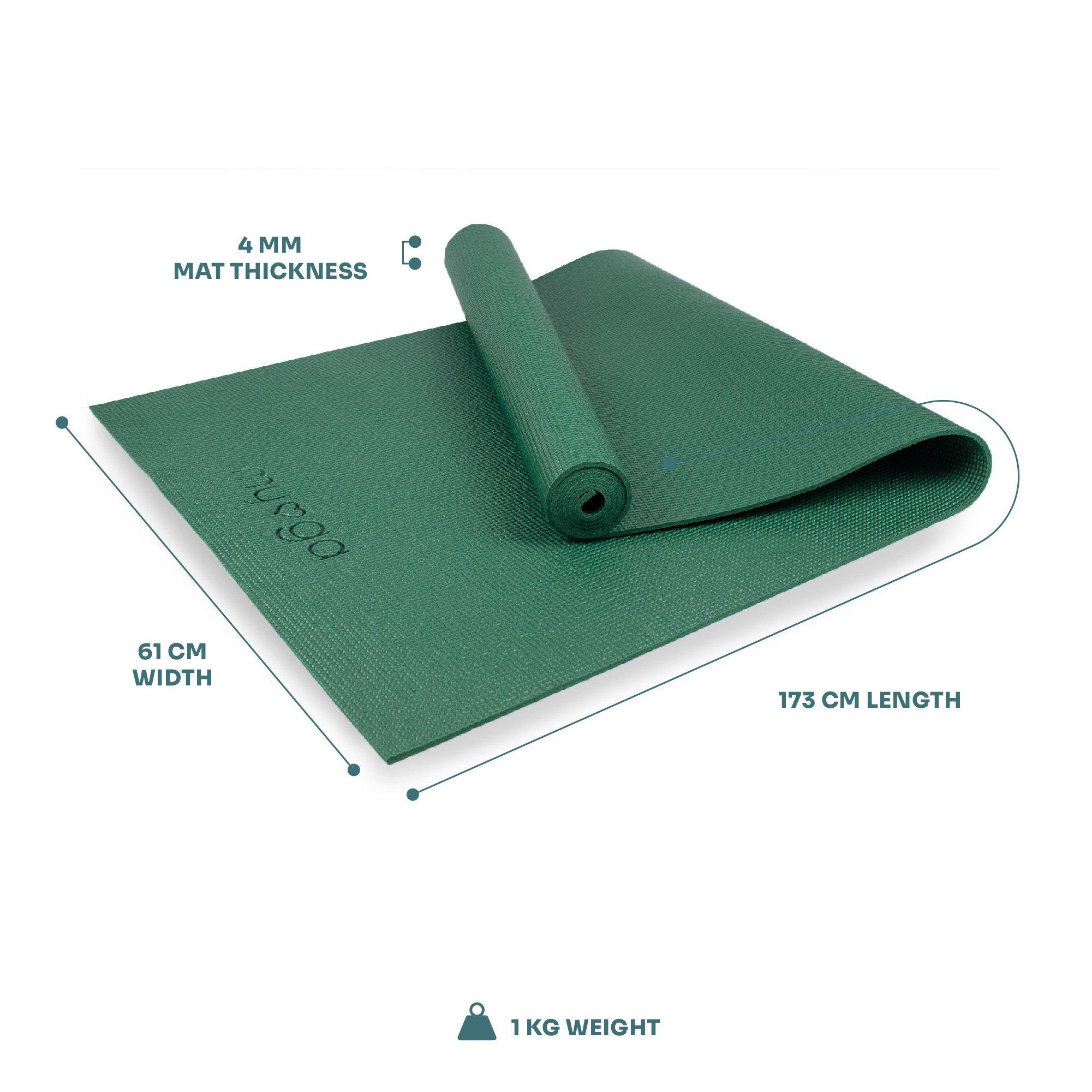 Green - Myga - Myga Entry Level Yoga Mat - 5