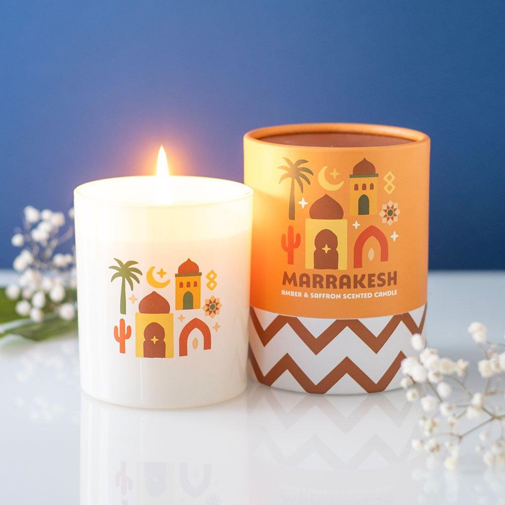 Something Different Marrakesh Amber & Saffron Scented Candle