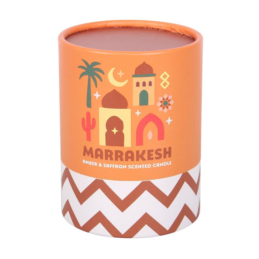 White - Something Different - Marrakesh Amber & Saffron Scented Candle - 4