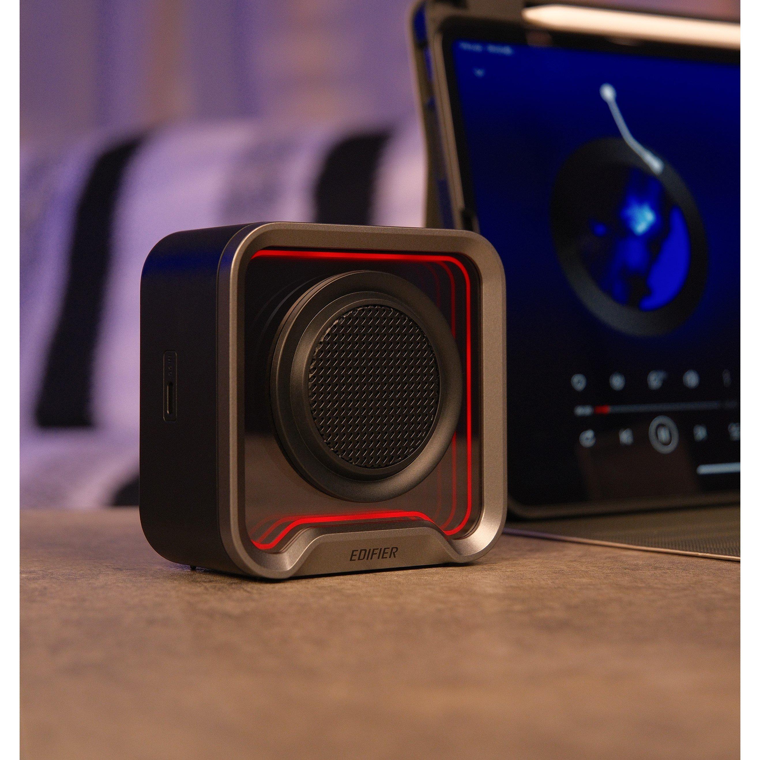 Black - Edifier - Edifier QS20 Portable Bluetooth Speaker - Black - 6
