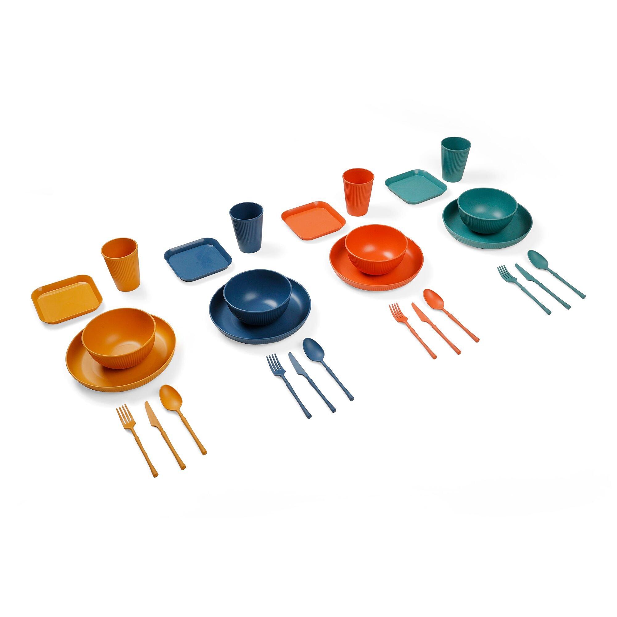 Multicolour - Regatta - 4 Person 28-piece Lightweight Picnic Set