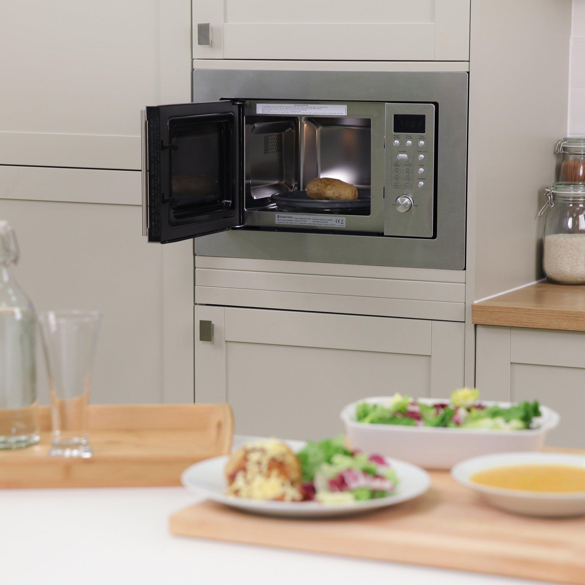 Stainless Steel - Russell Hobbs - RHBM2001 Digital Microwave 20L Stainless Steel - 2