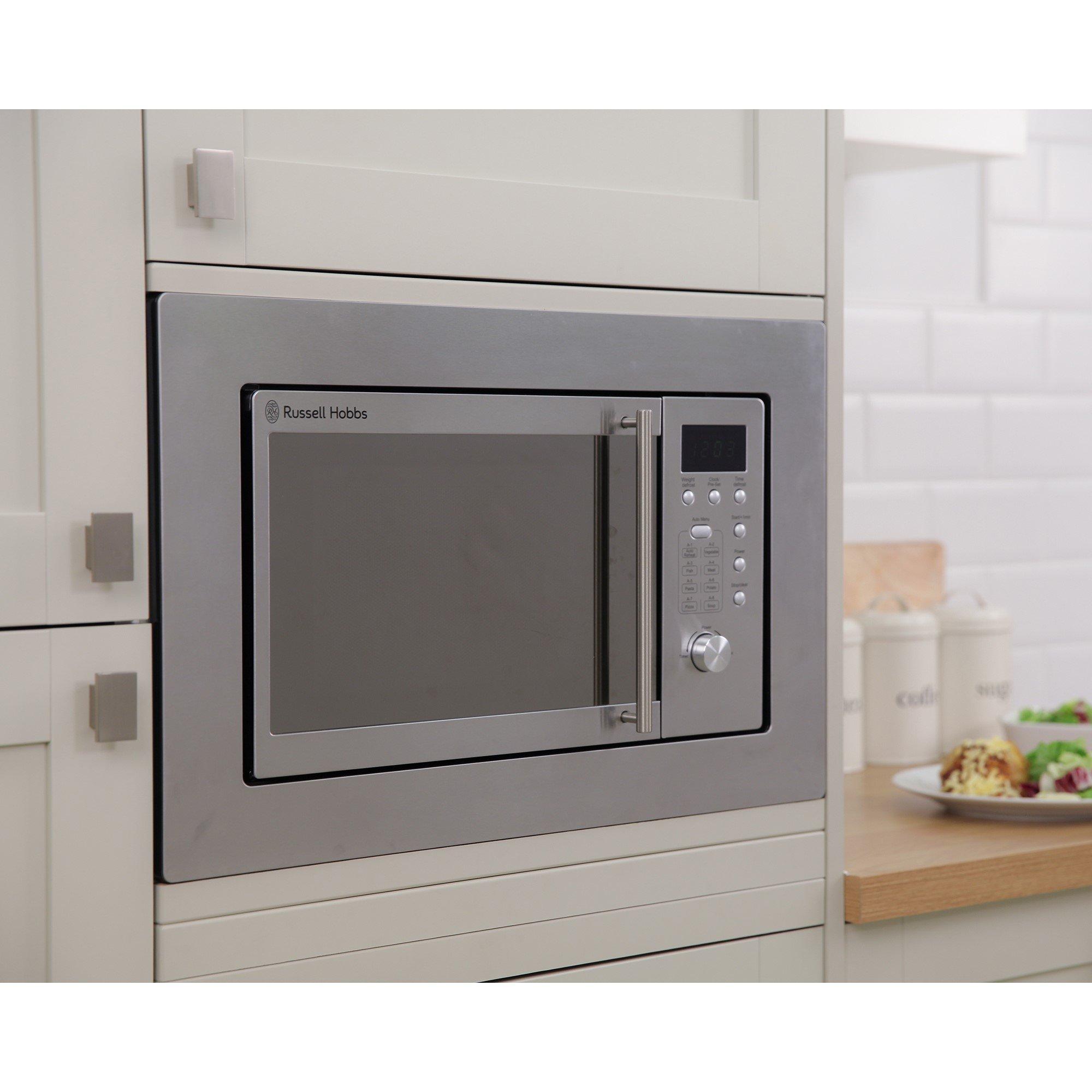 Stainless Steel - Russell Hobbs - RHBM2001 Digital Microwave 20L Stainless Steel - 4