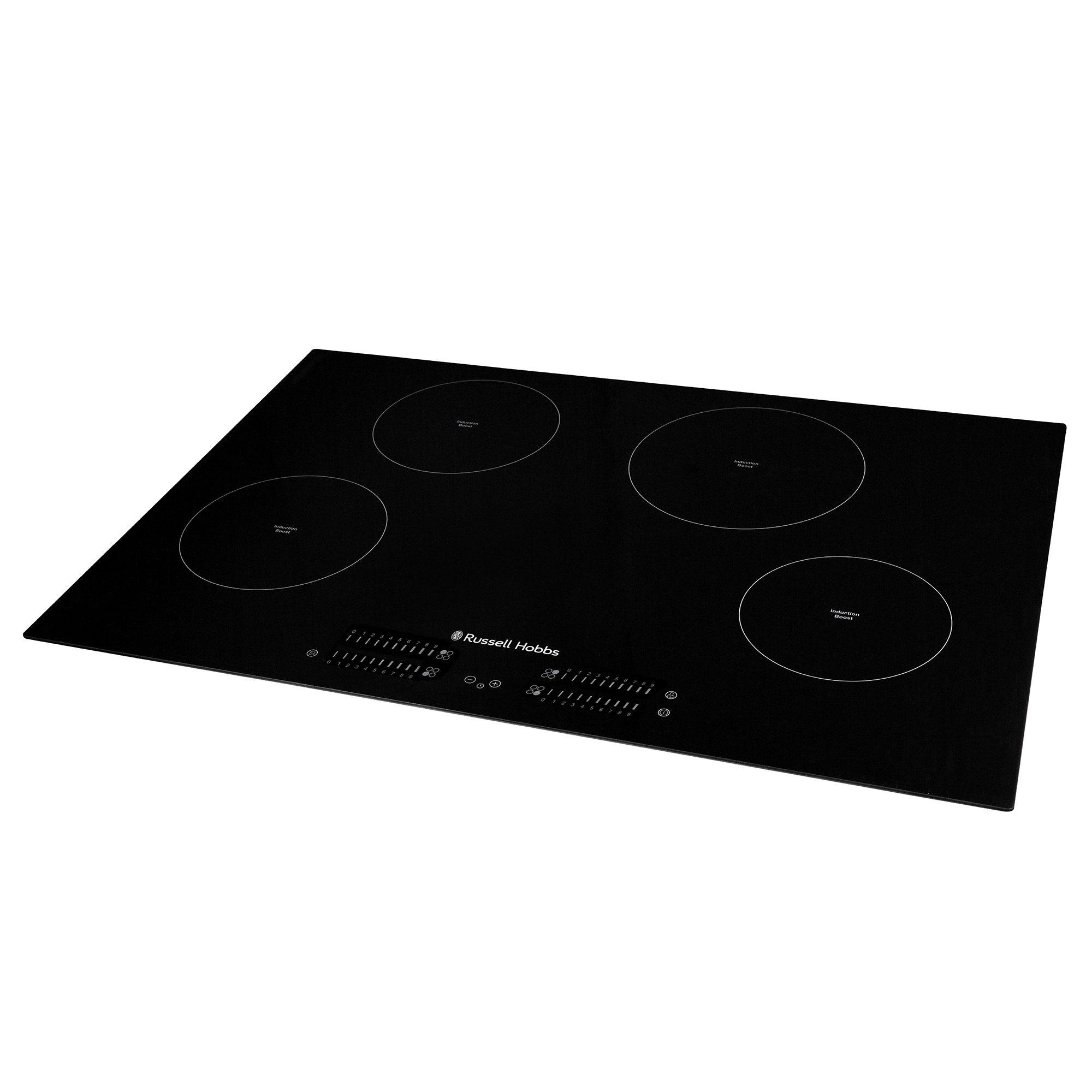 Black - Russell Hobbs - RH77IH413B 77cm Induction Hob in Black - 3