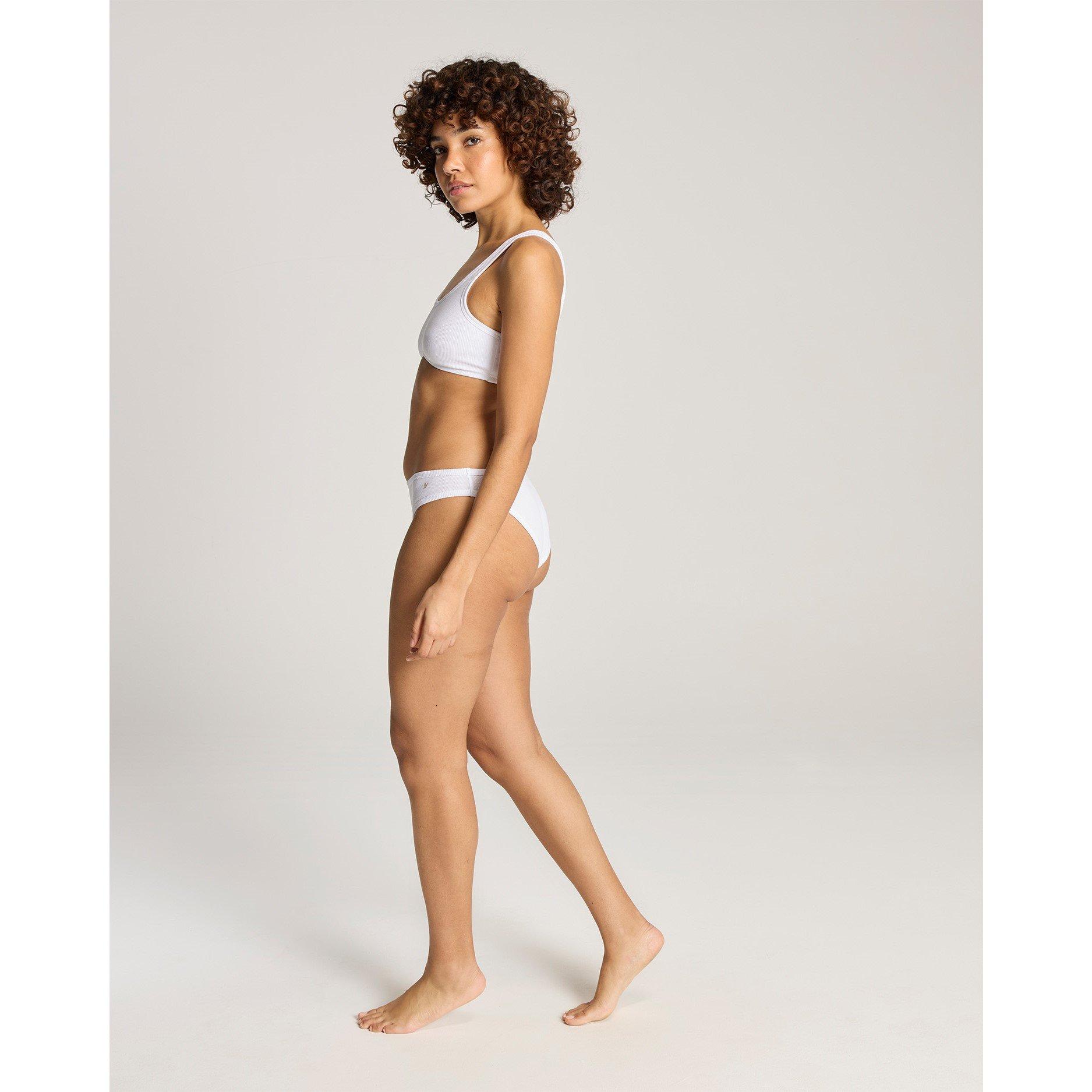 White - Nudea - MINI BRIEF 2 PACK ORGANIC COTTON - 4