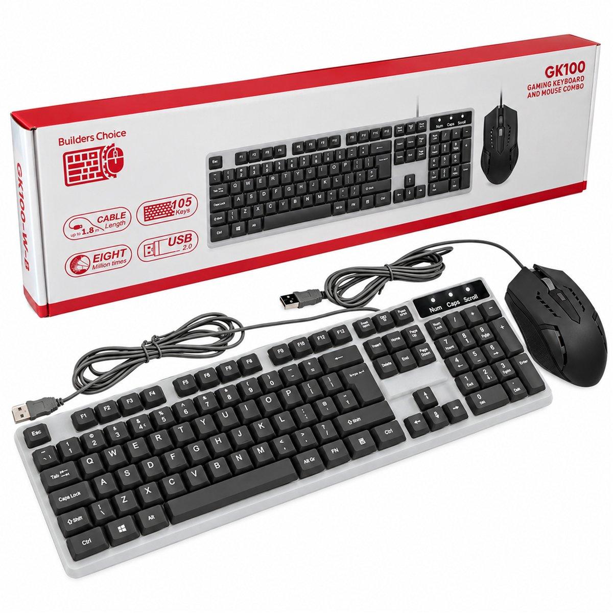Black - Generic - GK100 RGB LED Gaming Keyboard And 4D Mouse Set - 2