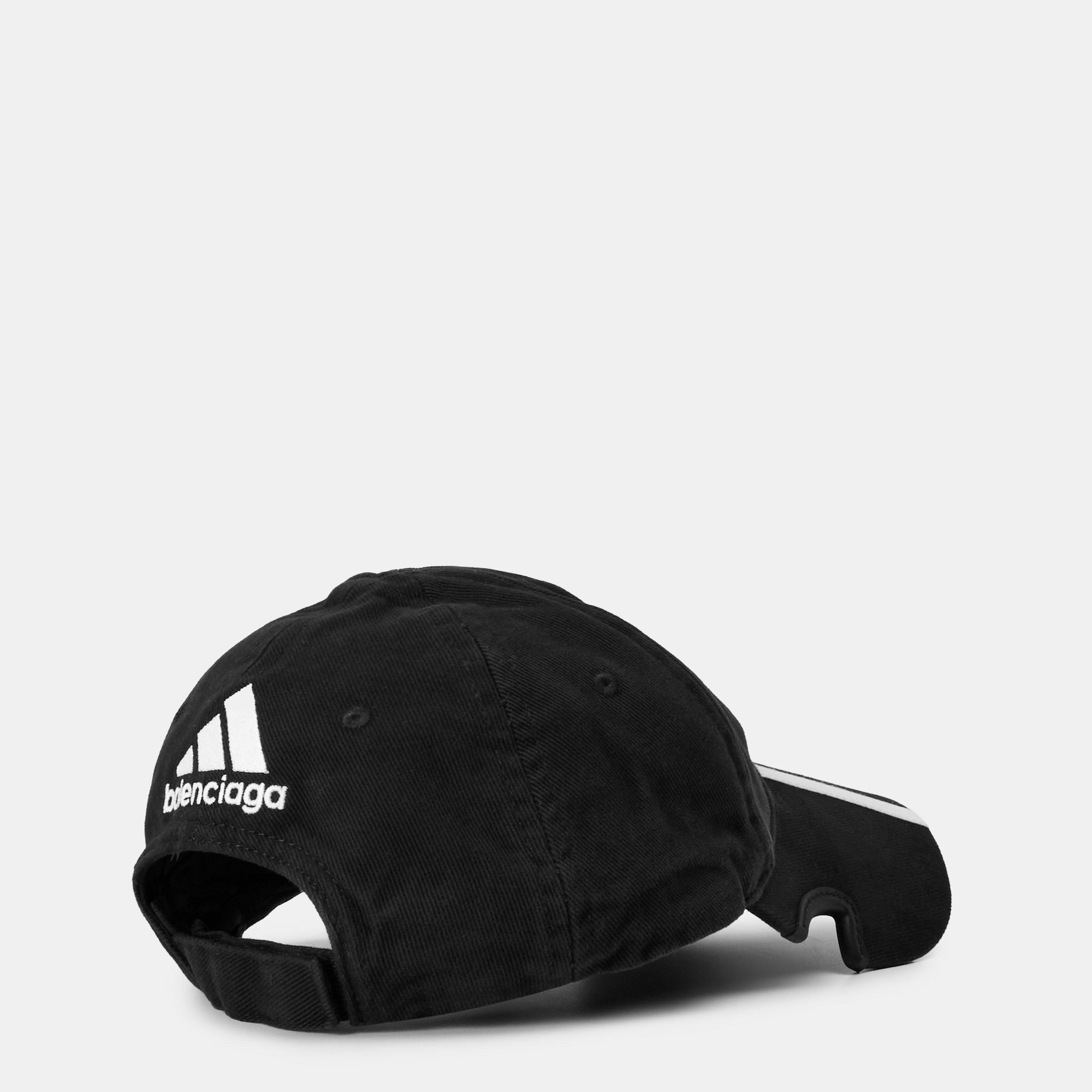 Black/White - Balenciaga - x adidas Baseball Cap - 2