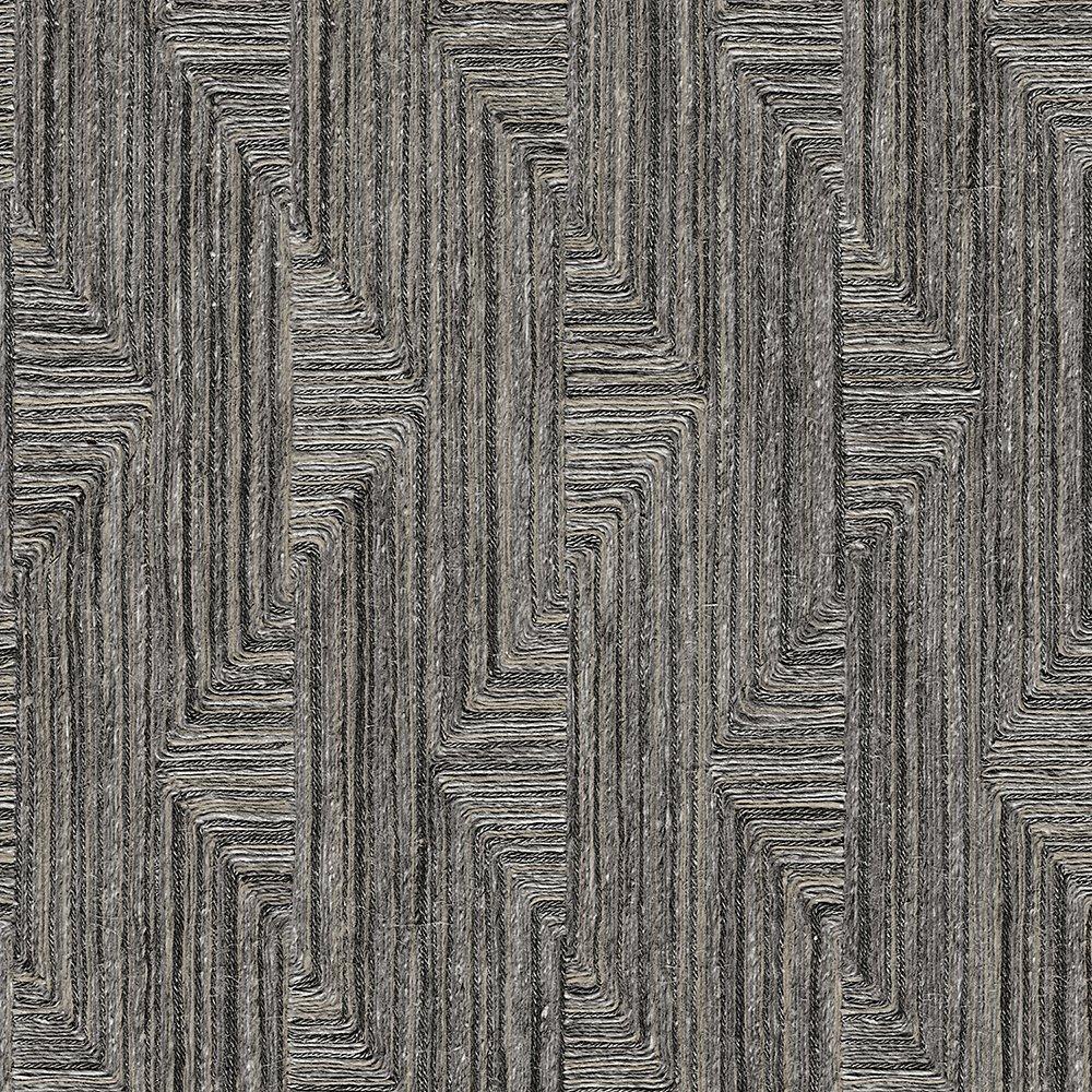 Design Id  Did Retro String Motif Wallpaper Black