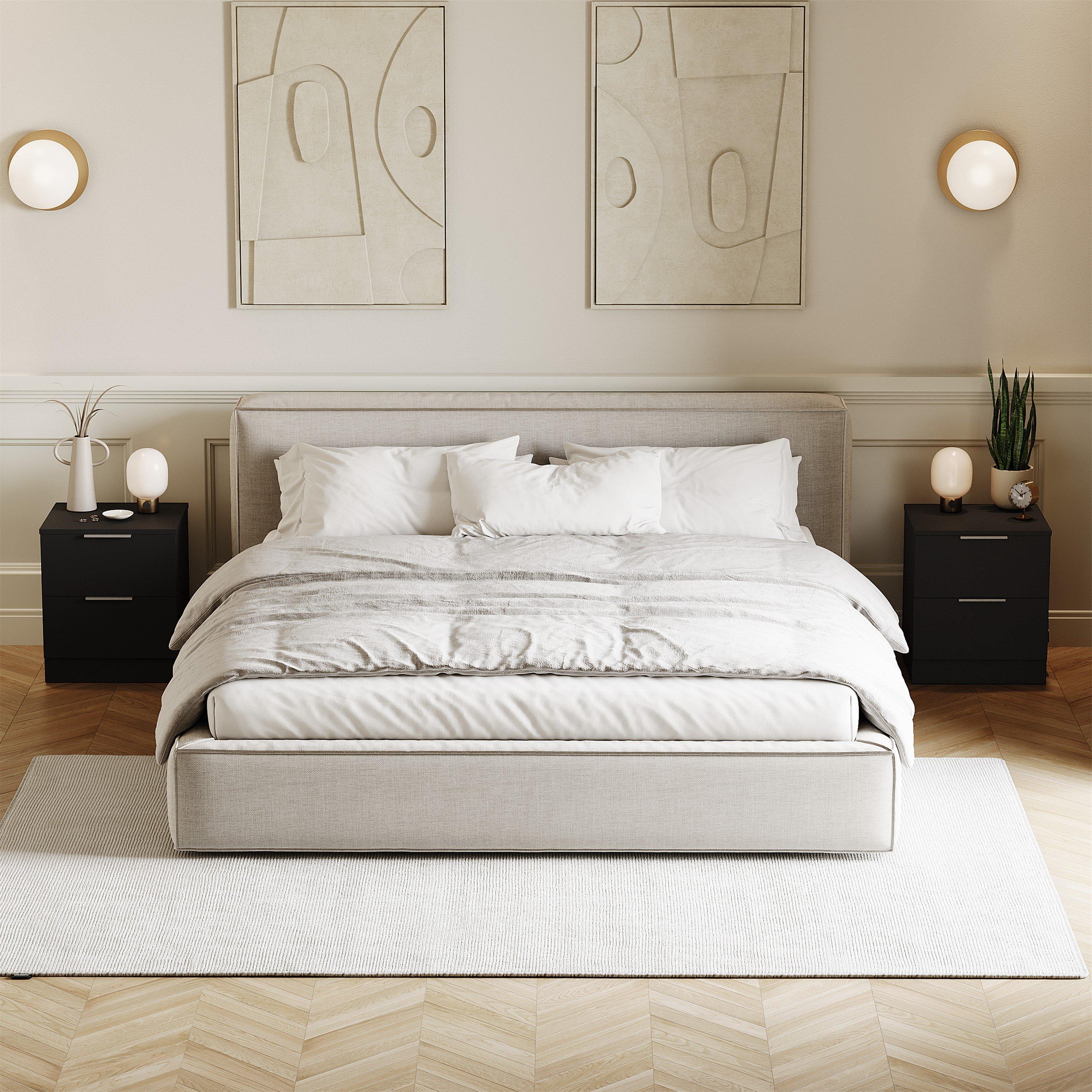 Trega 2 Drawer Bedside Chest Set Of 2