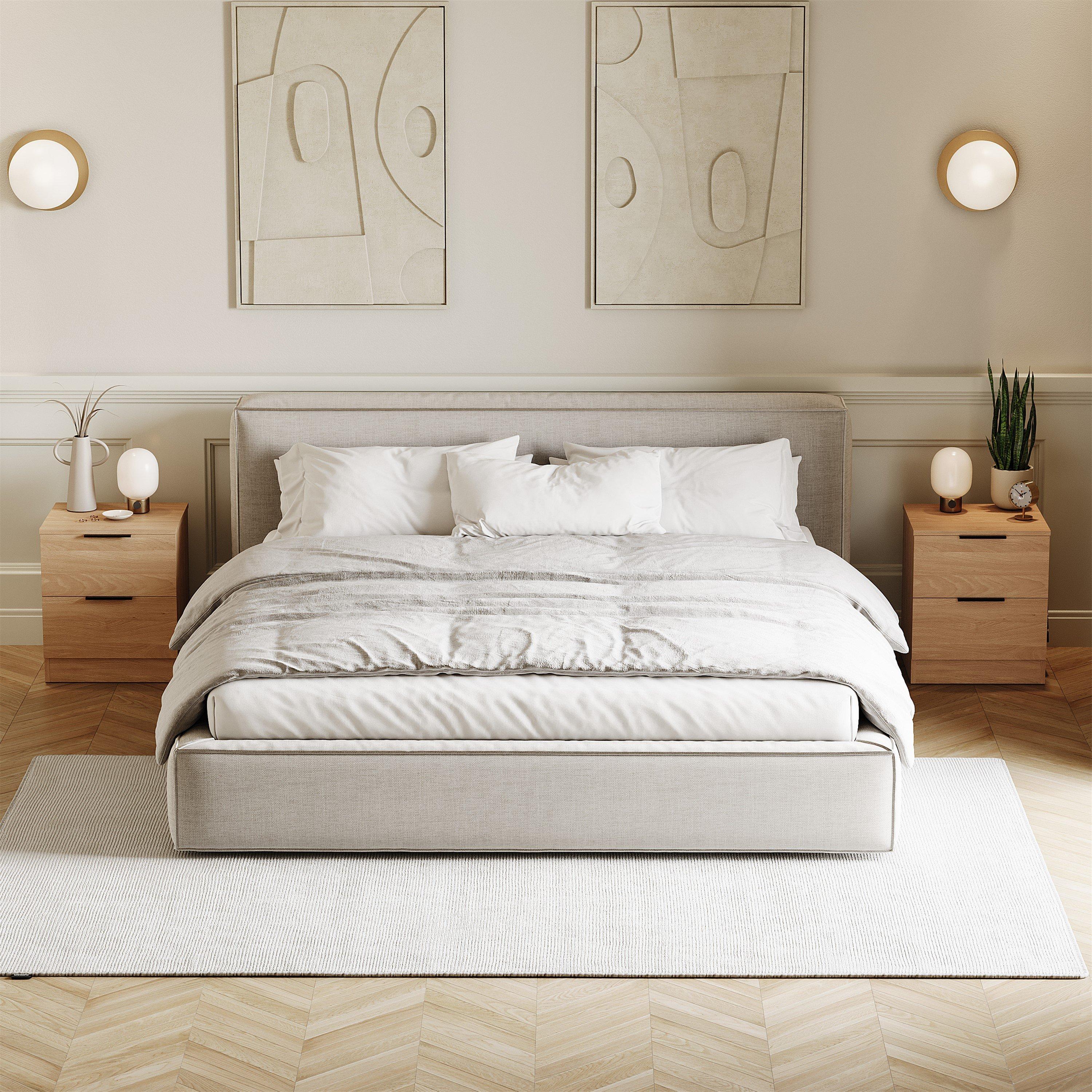 Trega 2 Drawer Bedside Chest Set Of 2