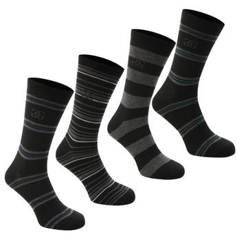 Giorgio 4 Pack Striped Socks Junior