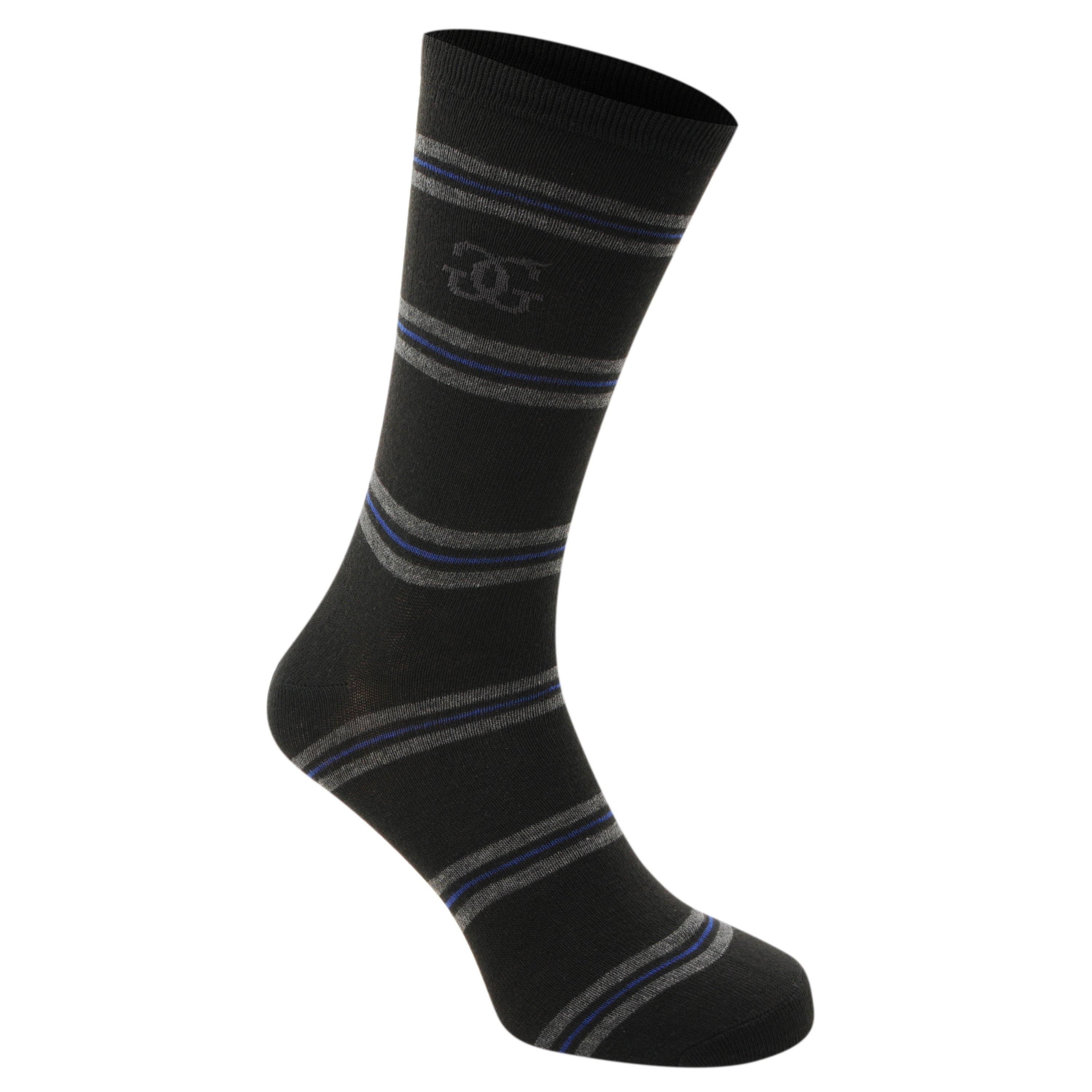 Negro/Gris - Giorgio - 4 Pack Striped Socks Junior - 2