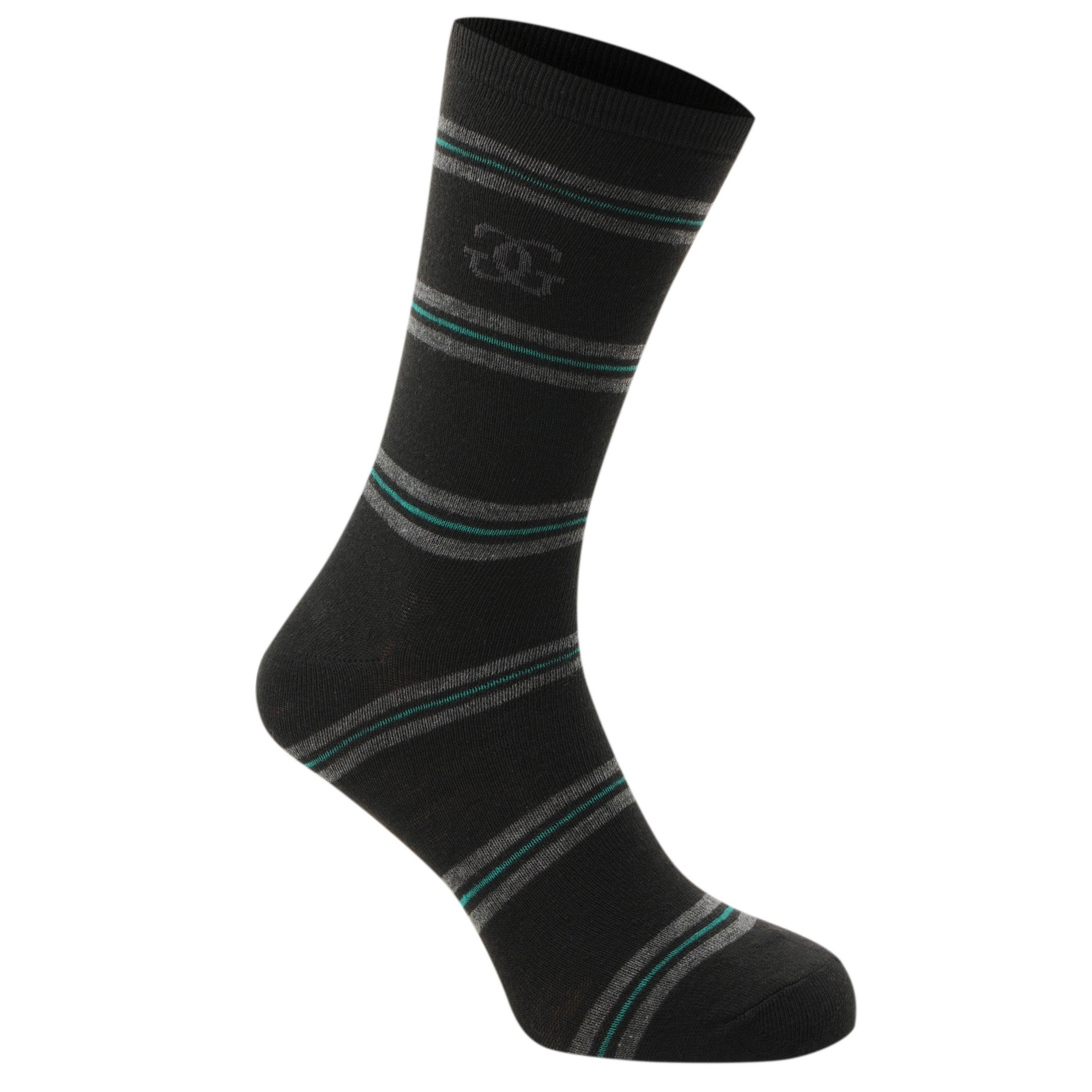 Negro/Gris - Giorgio - 4 Pack Striped Socks Junior - 5