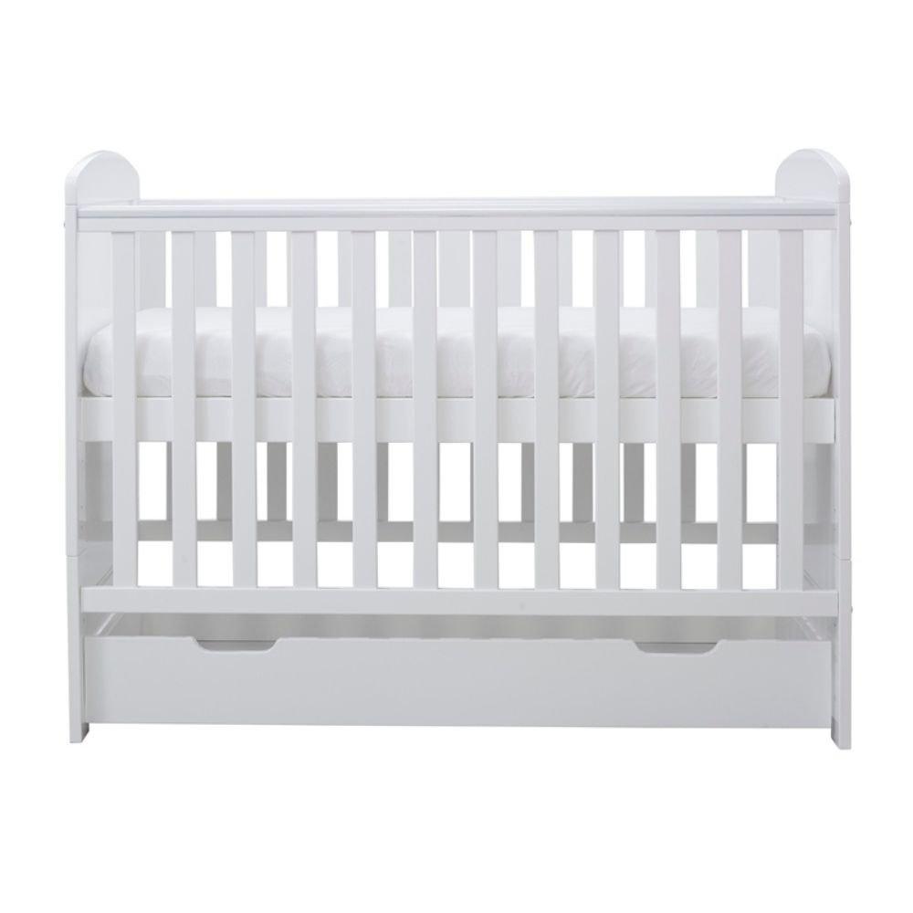 White - Ickle Bubba - Coleby Mini Cot Bed & Under Drawer - 3
