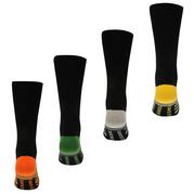 Colour Str Sole - Kangol - Formal 7 Pack Socks Mens - 9