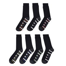 Kangol Formal Socks 7 Pack Mens Plus