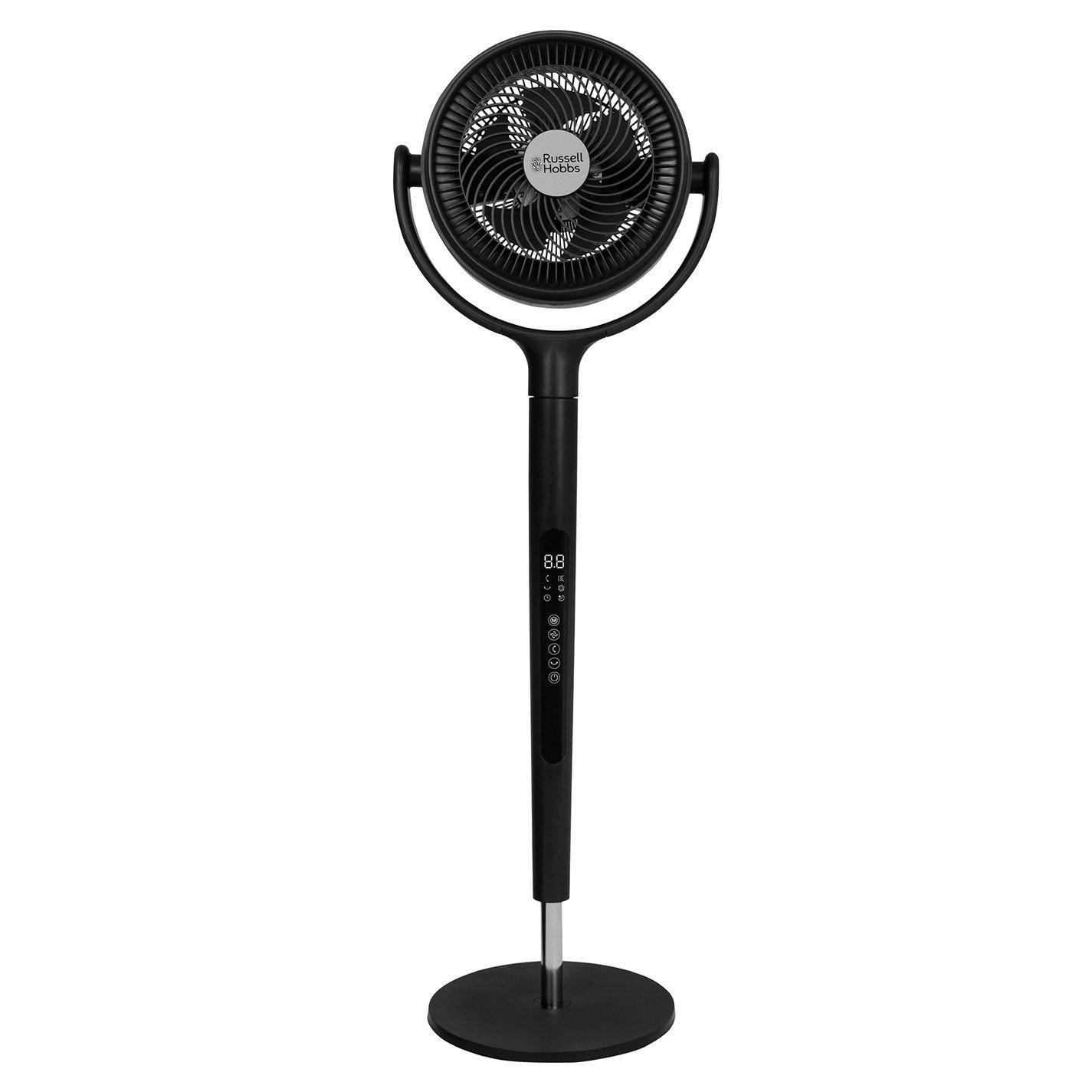 Grey - Russell Hobbs - Russell Hobbs RHPCF360 Pedestal Circulator 360 Fan - 14