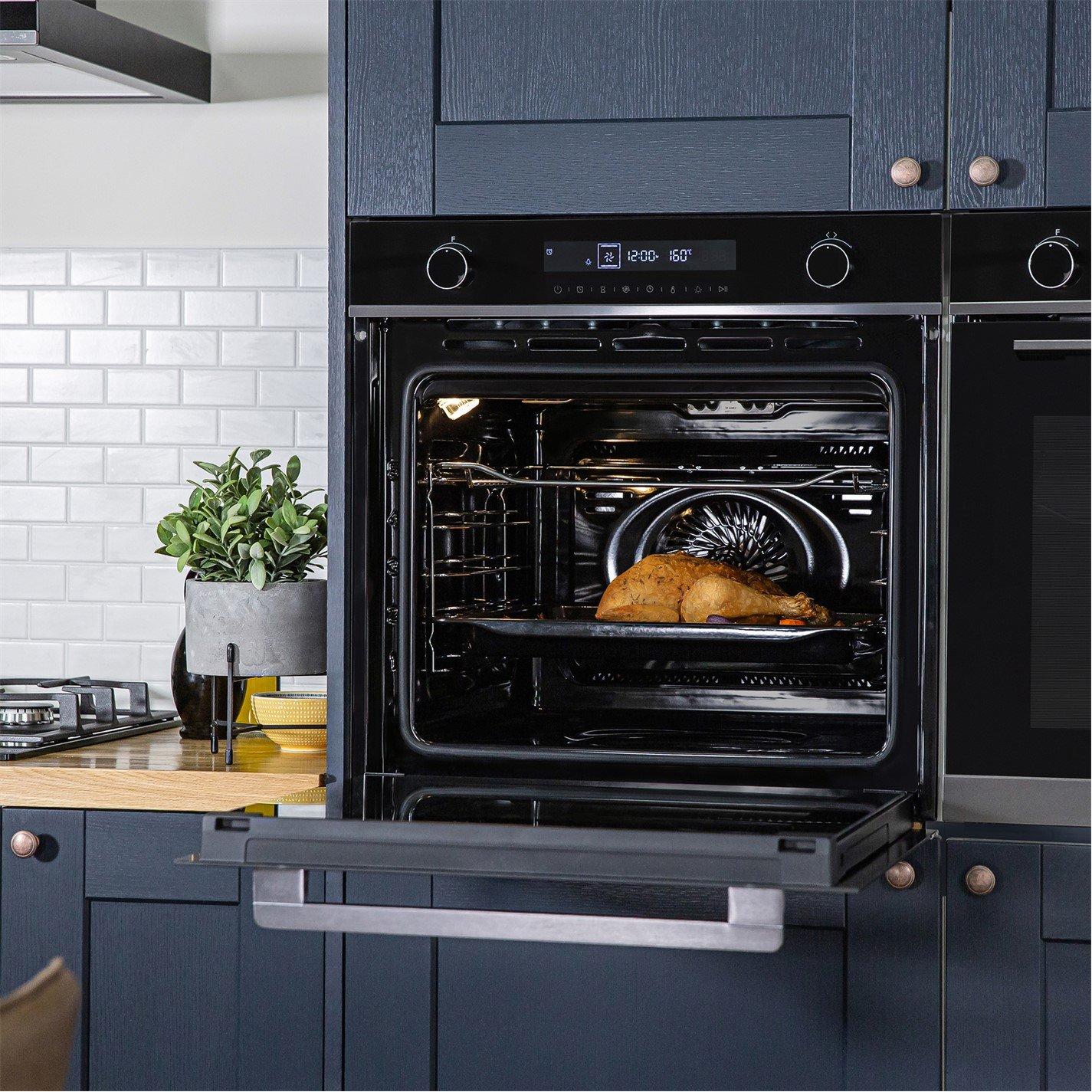 Dark Steel - Russell Hobbs - RHEO7201DS 72L Built-in Fan-assisted Single Oven - 4