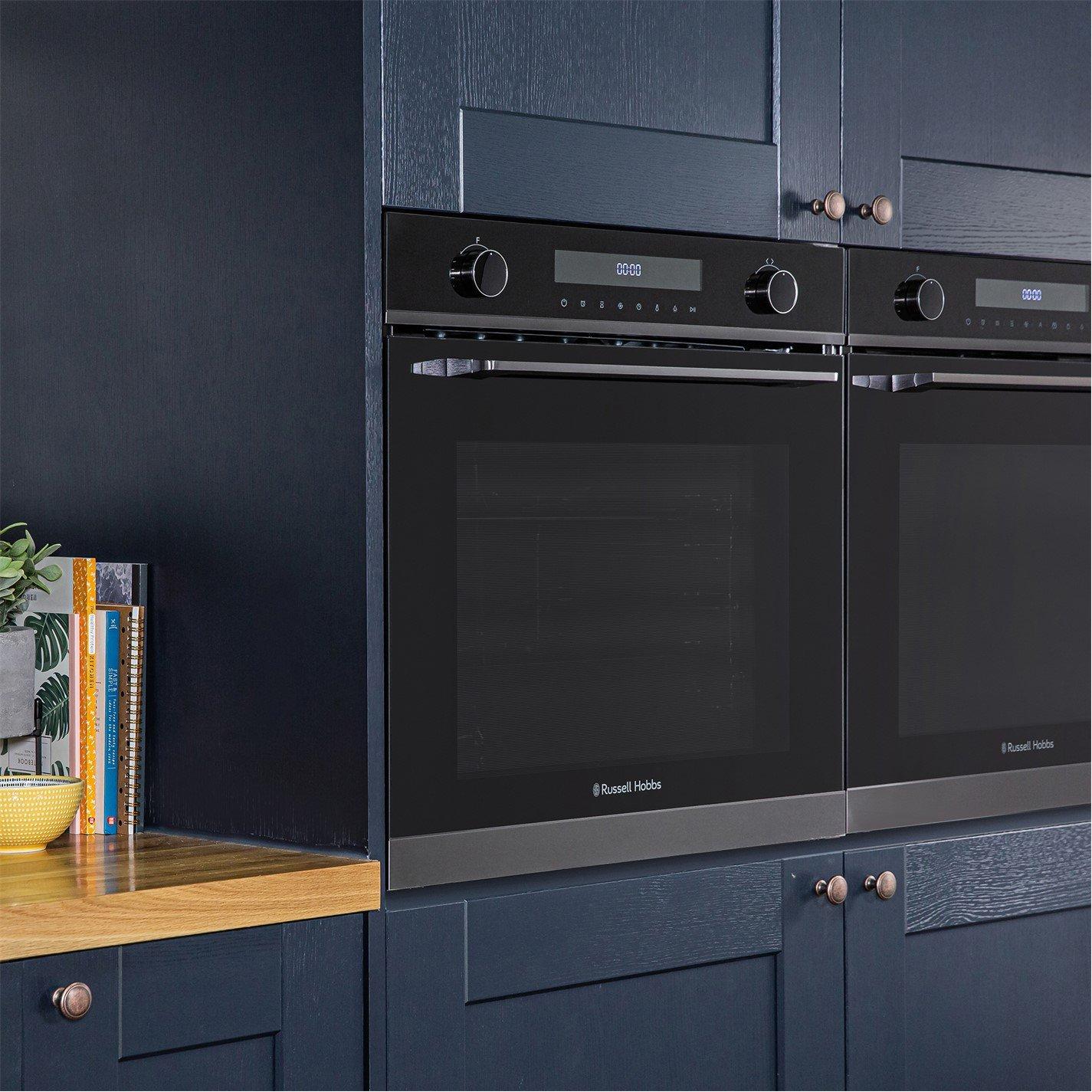 Dark Steel - Russell Hobbs - RHEO7201DS 72L Built-in Fan-assisted Single Oven - 5