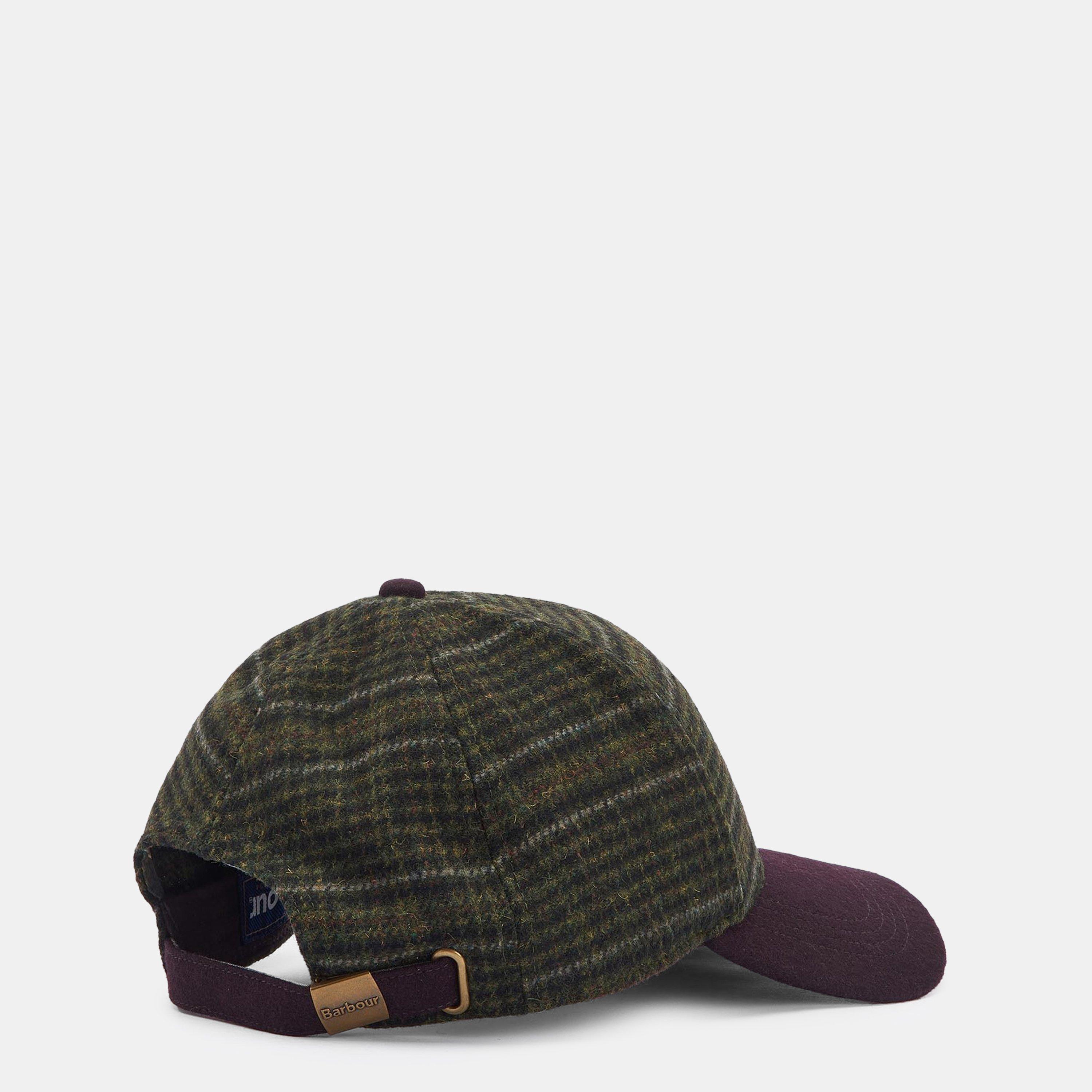 Brown/Olive - Barbour - Clyde Wool Mix Sports Cap - 2
