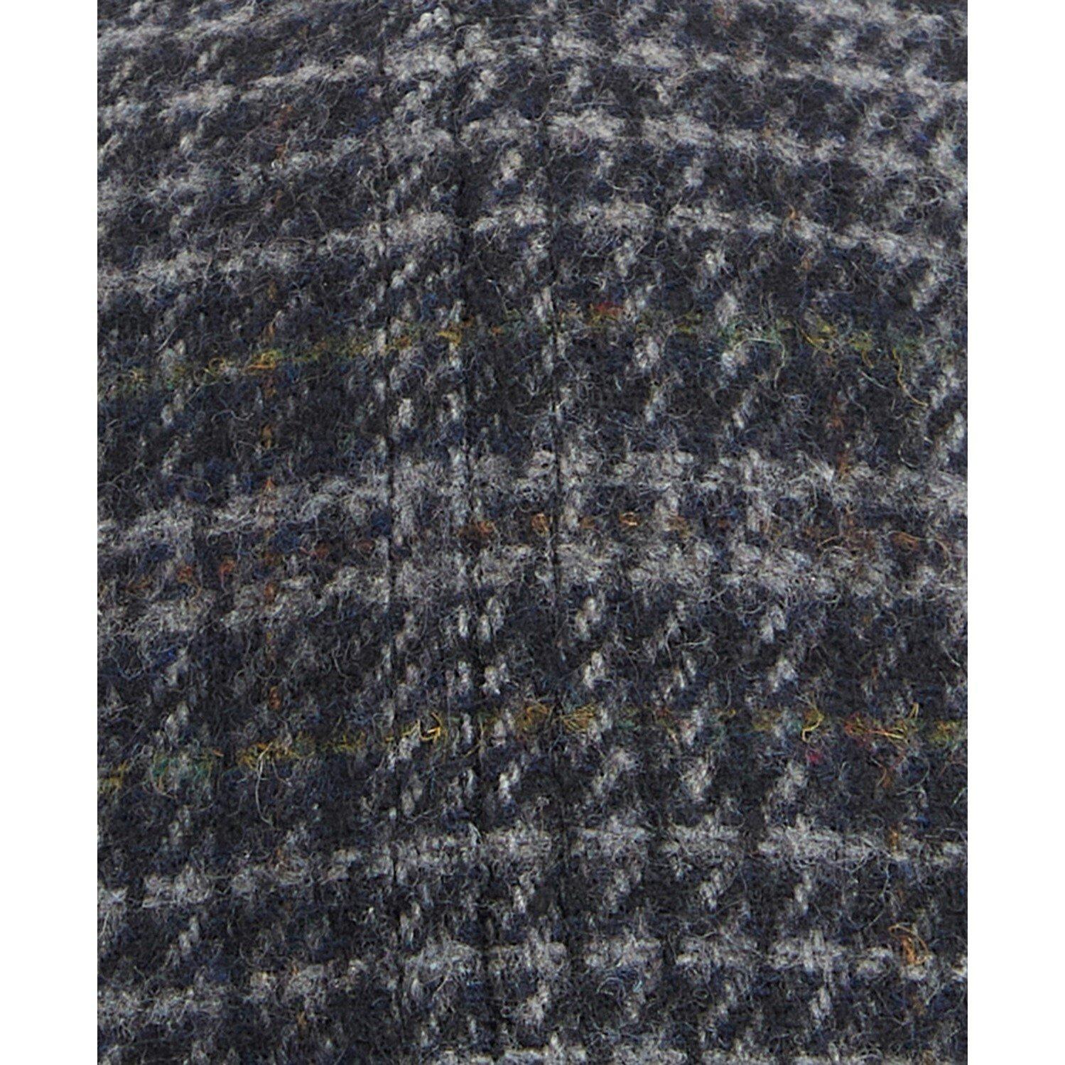Navy/Grey Plaid - Barbour - Clyde Wool Mix Sports Cap - 5