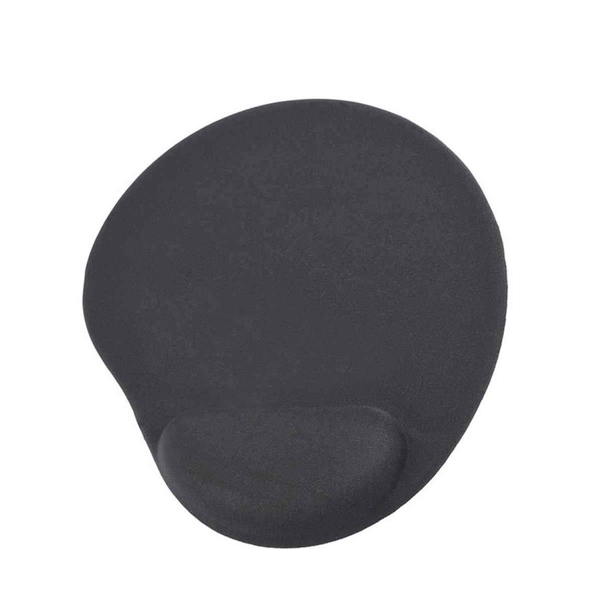 Black - Gembird - Gembird Gel Mouse Pad with Wrist Support - Black - 2