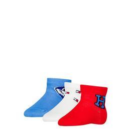 Tommy Hilfiger Unisex Kids' Crew Socks