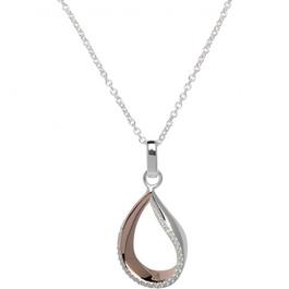 Unique And Co Unique & Co 925 Sterling Silver CZ Necklace