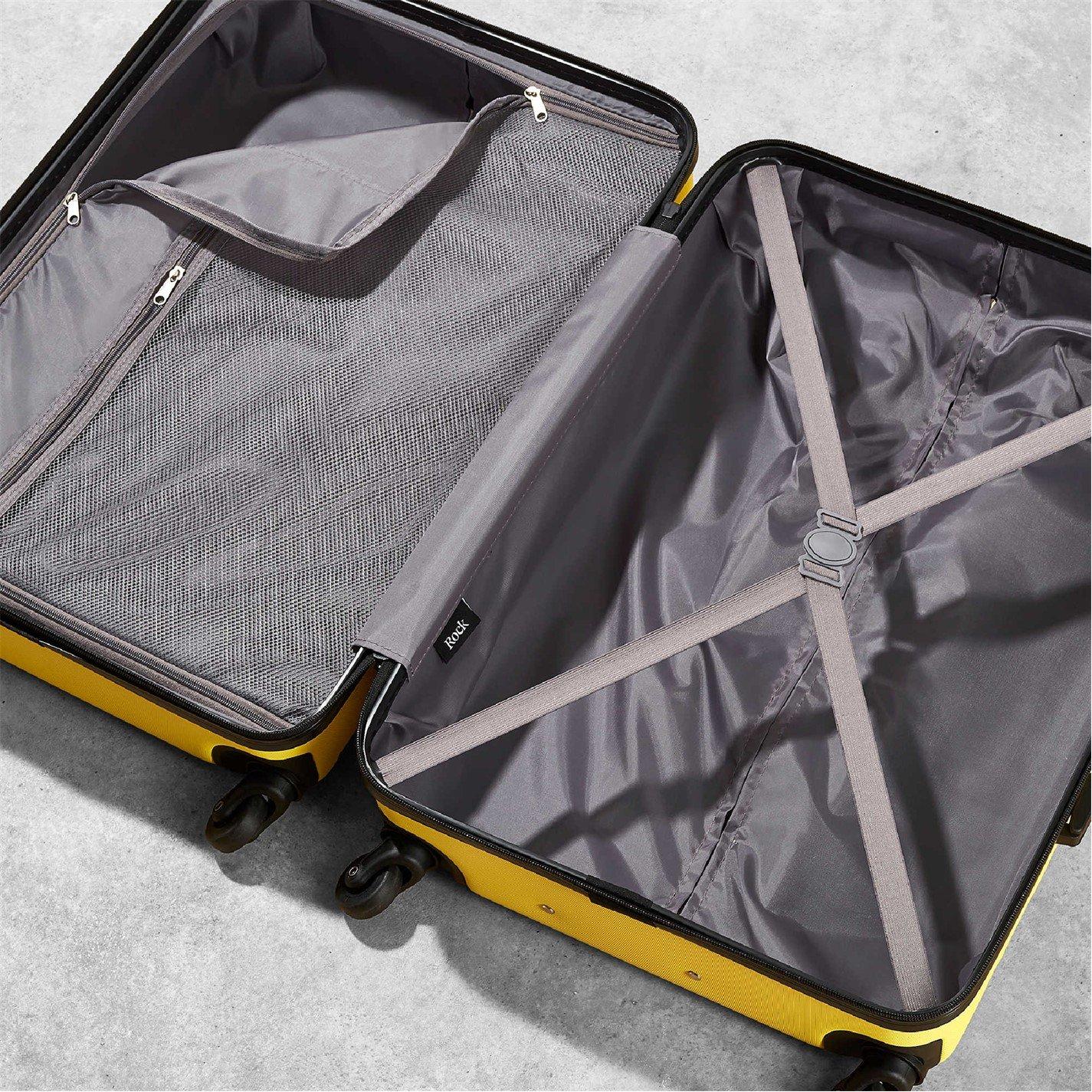 Yellow - Rock - Rock Seattle Suitcases Yellow - 4