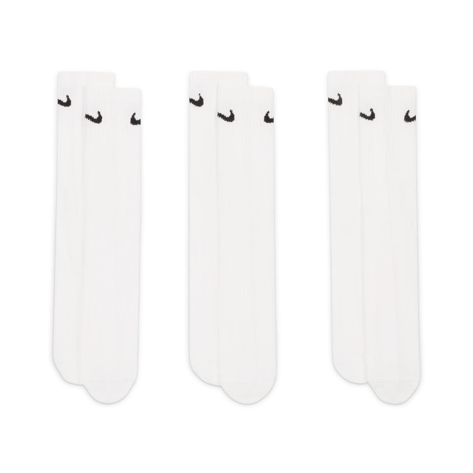 Blanco/Negro - Nike - Everyday Lightweight Training Crew Socks (3 Pairs) - 3