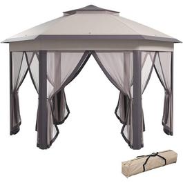 Outsunny Outsunny Hexagon Pop Up Garden Gazebo