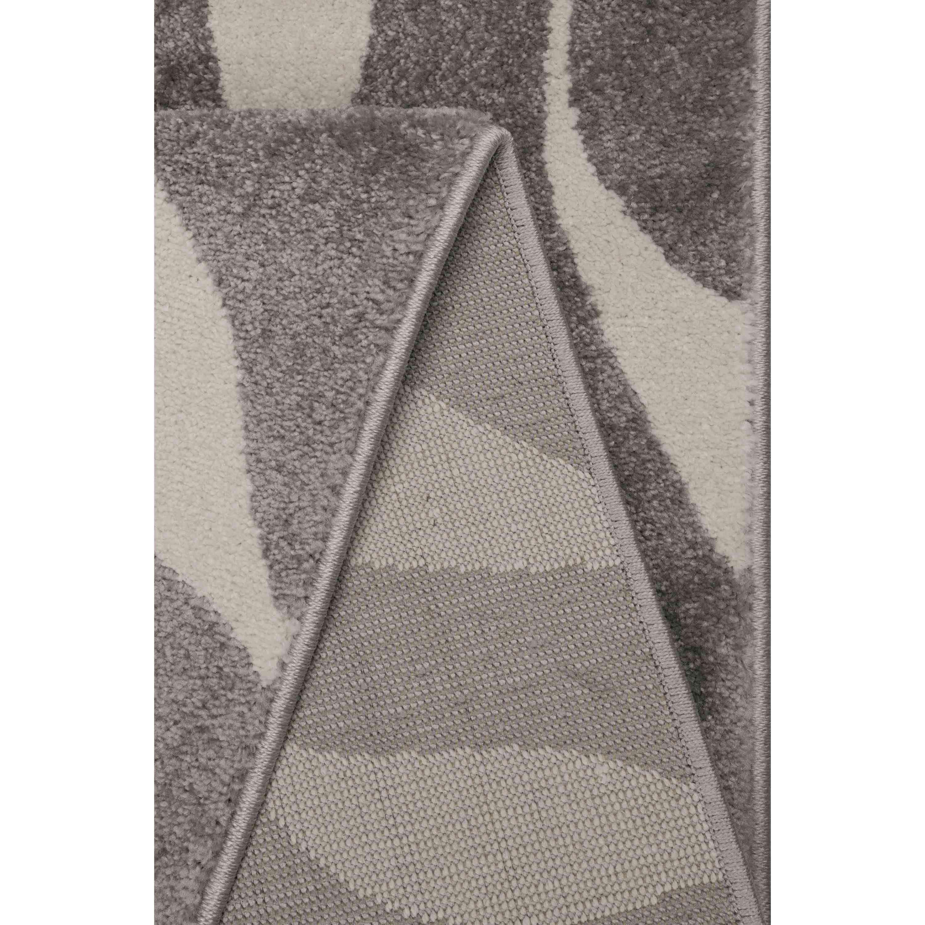 Grey - Homemaker - Echo Leaf Grey Rug - 4