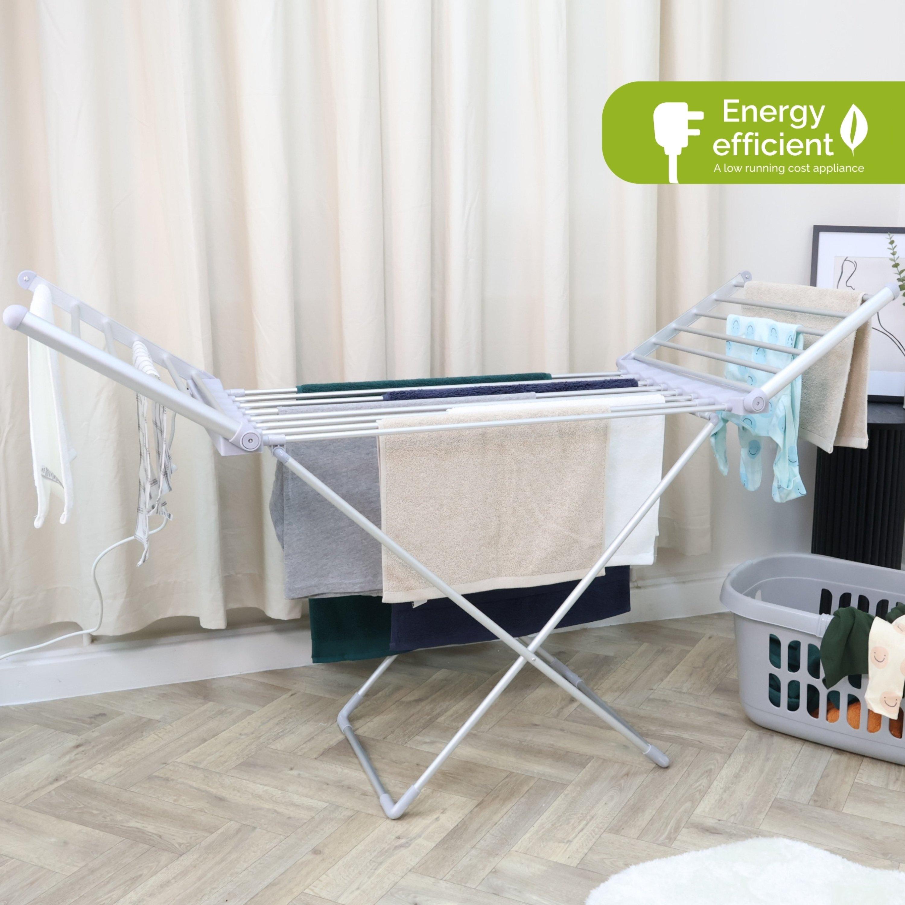 White - Rediffusion - Heated Winged Airer - 8