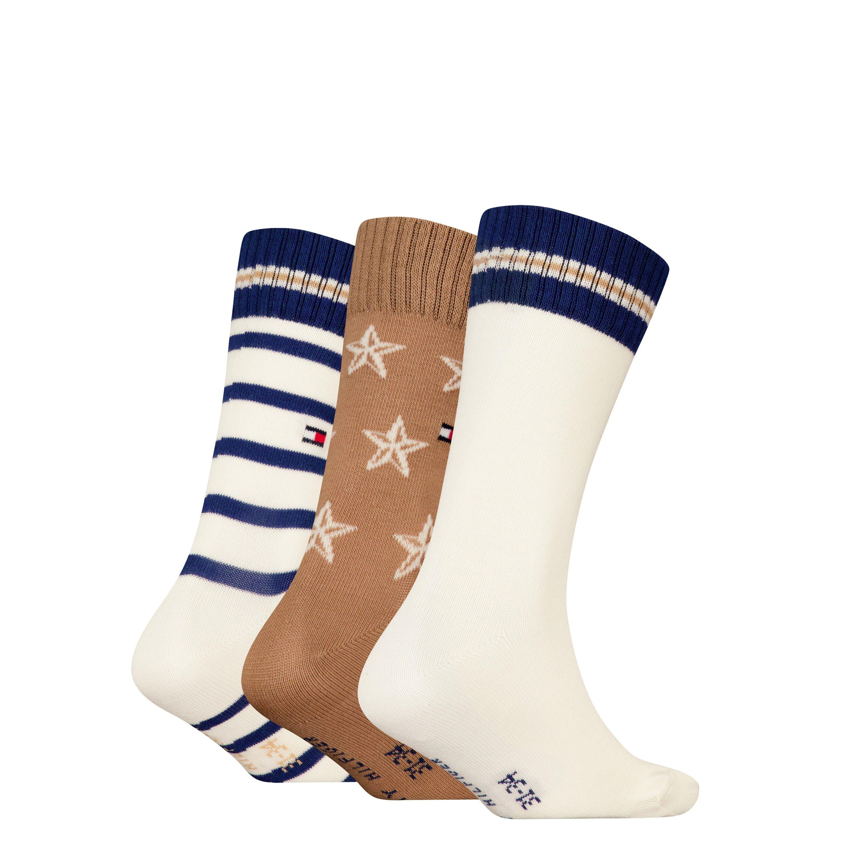 Caqui - Tommy Hilfiger - Unisex Kids' Crew Socks - 2