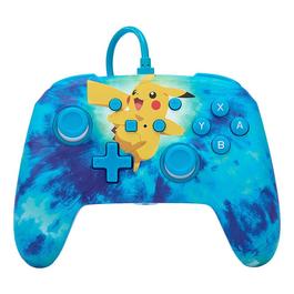 PowerA GAME Switch Wired Controller - Tie Dye Pikachu