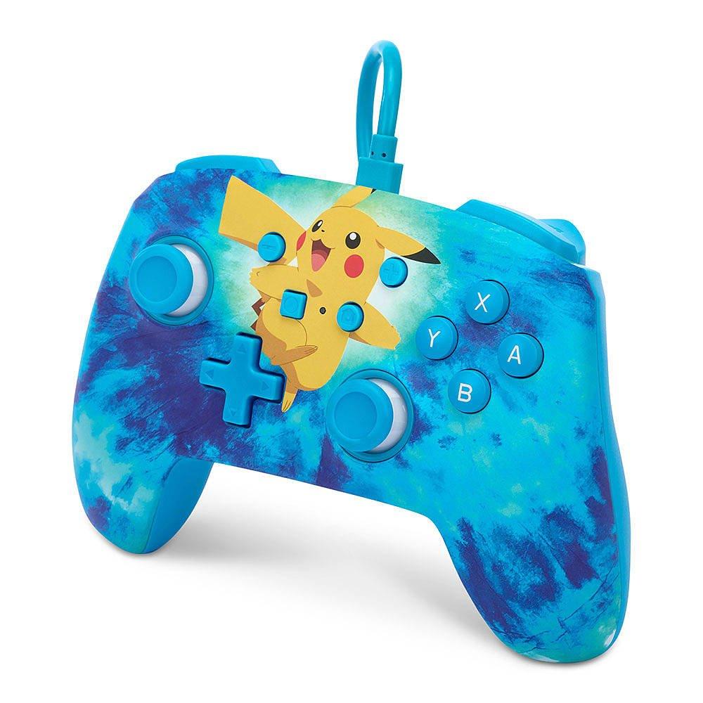 Tie Dye Pikachu - PowerA - Switch Wired Controller - Tie Dye Pikachu - 5